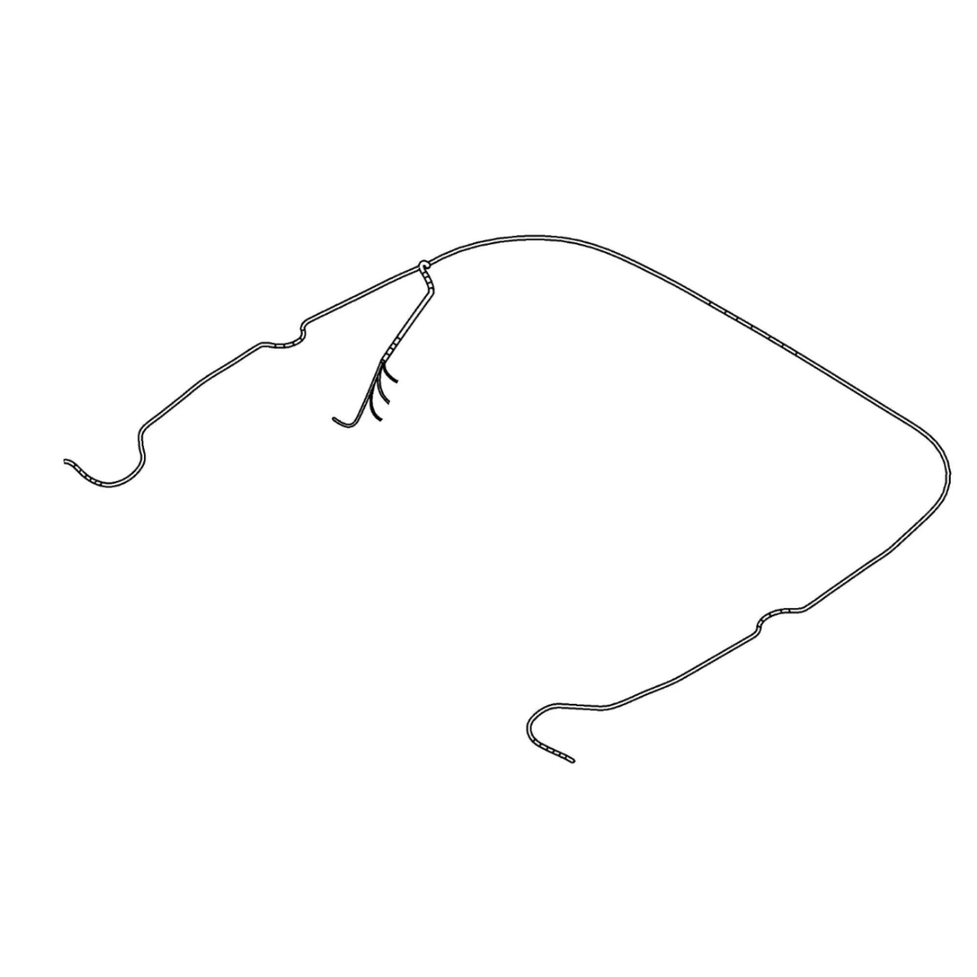 John Deere Electric Outer Rear Wiring Harness - AL206936