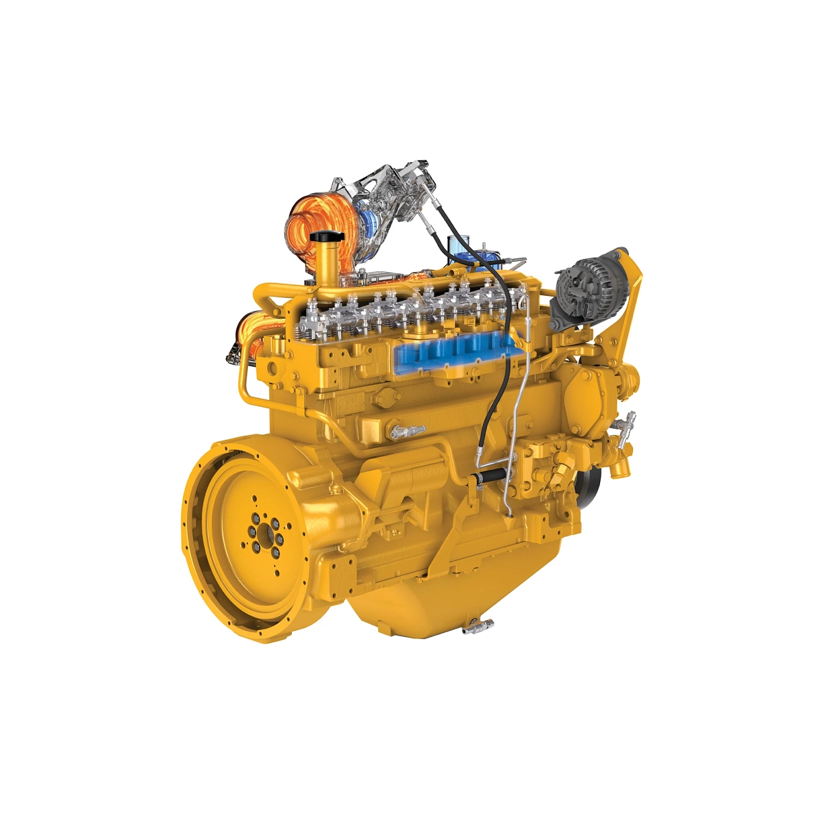 Diesel Engine, 700 Crawler 6068HT10