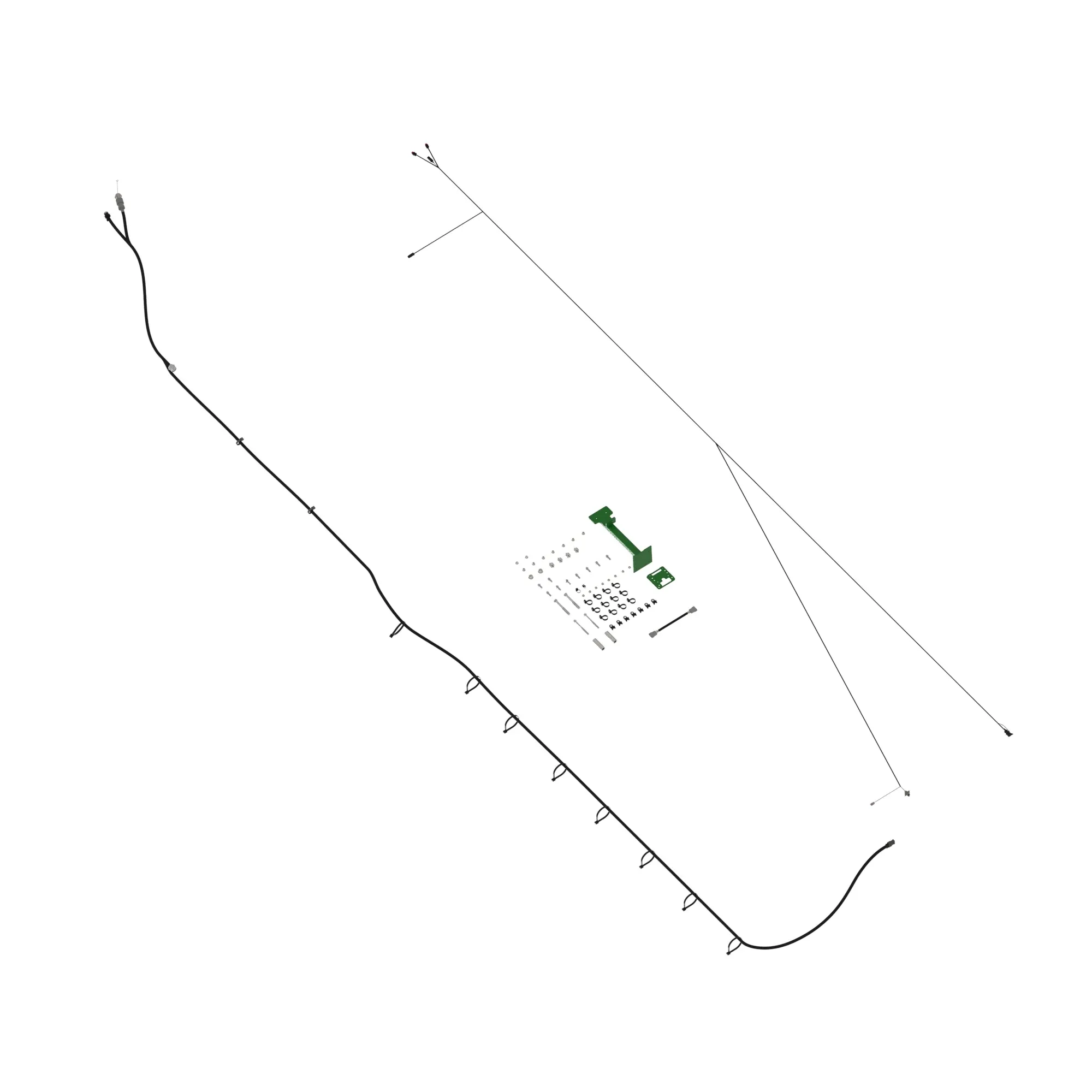 Mast Kit, N500, N500C, N500F W/ 9R T
