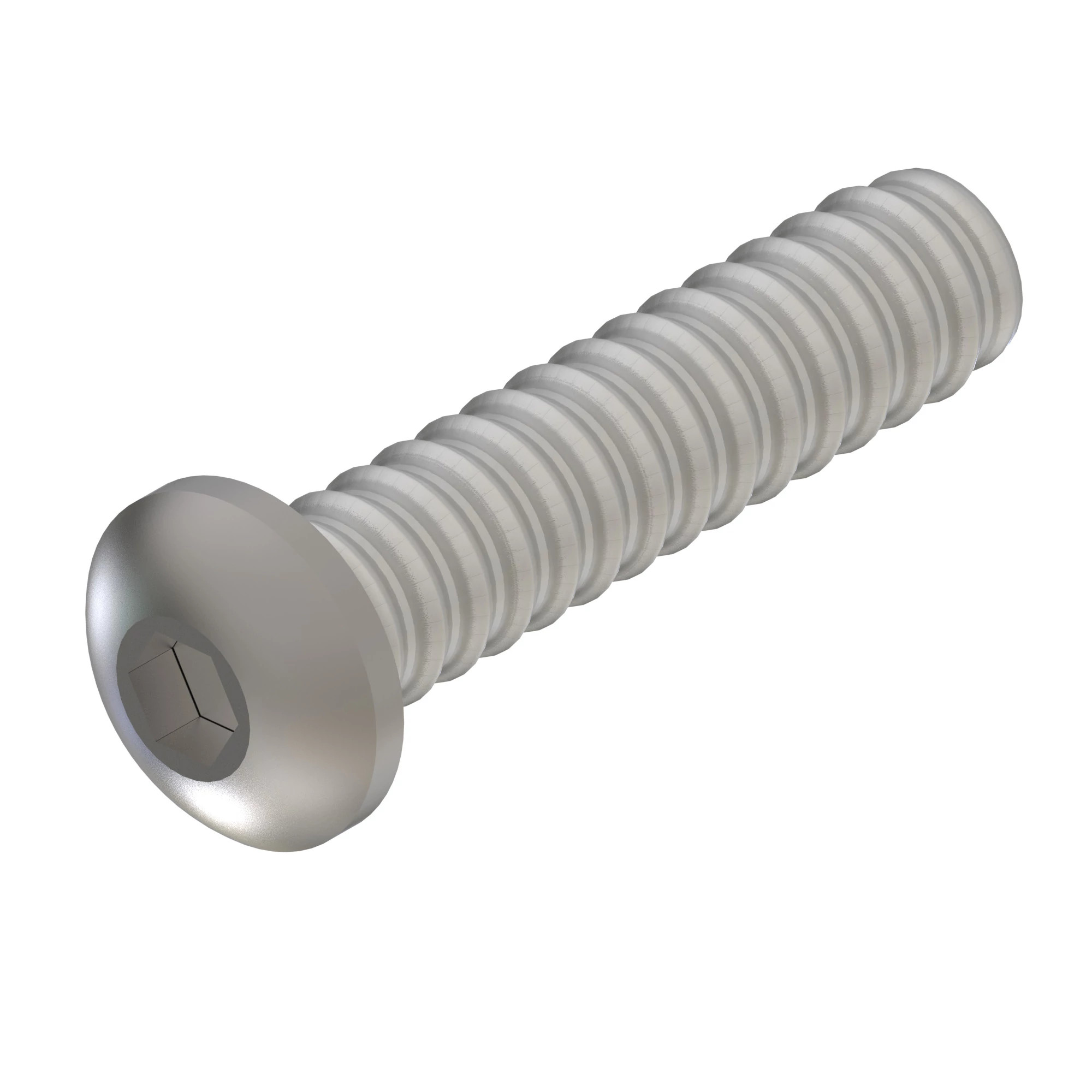 SCREW, HEX SKT BUTTON HD, METRIC