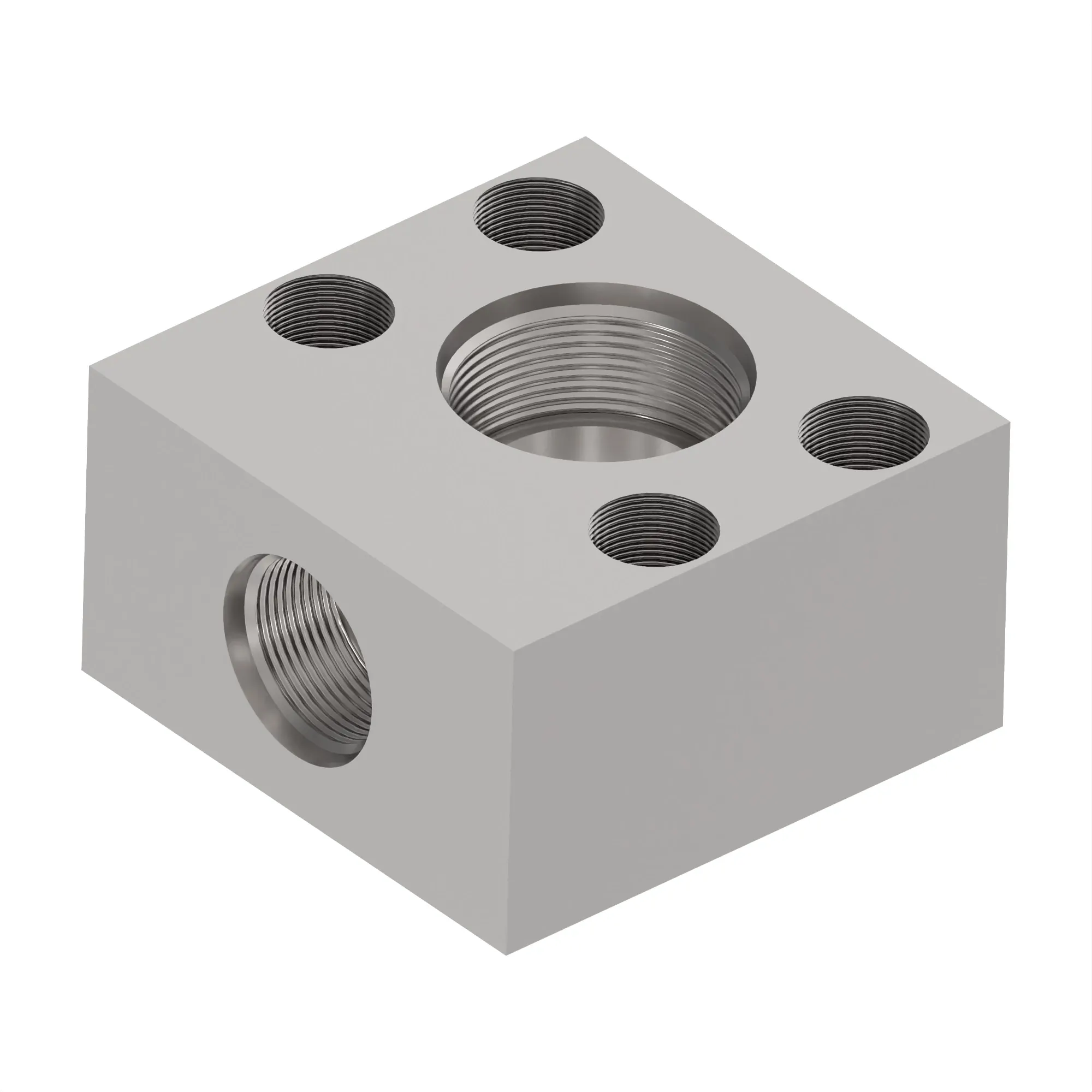 SAE-32 CODE 61, SAE-24 ORB PORT, SAE-16 ORB PORT TEE BLOCK