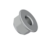 FLANGE NUT, HEX FLANGE M8X1.25-6H