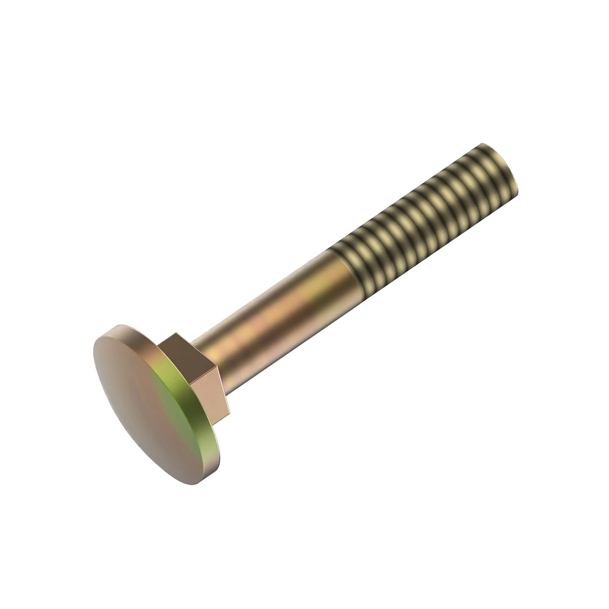 Bolt, Rd HD Sq Long Neck, Metric