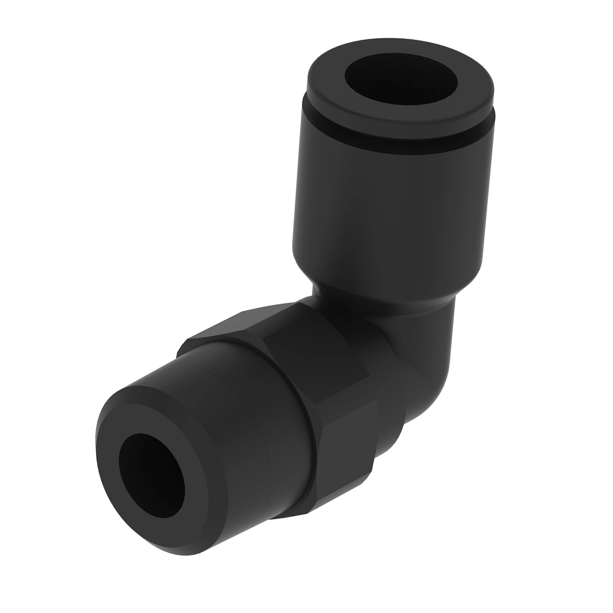 FITTING-1/8NPT X1/4 TUBE,SW ELB QC