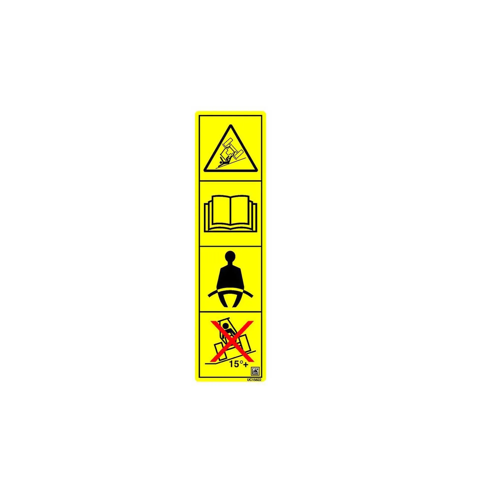 John Deere Label - UC15822