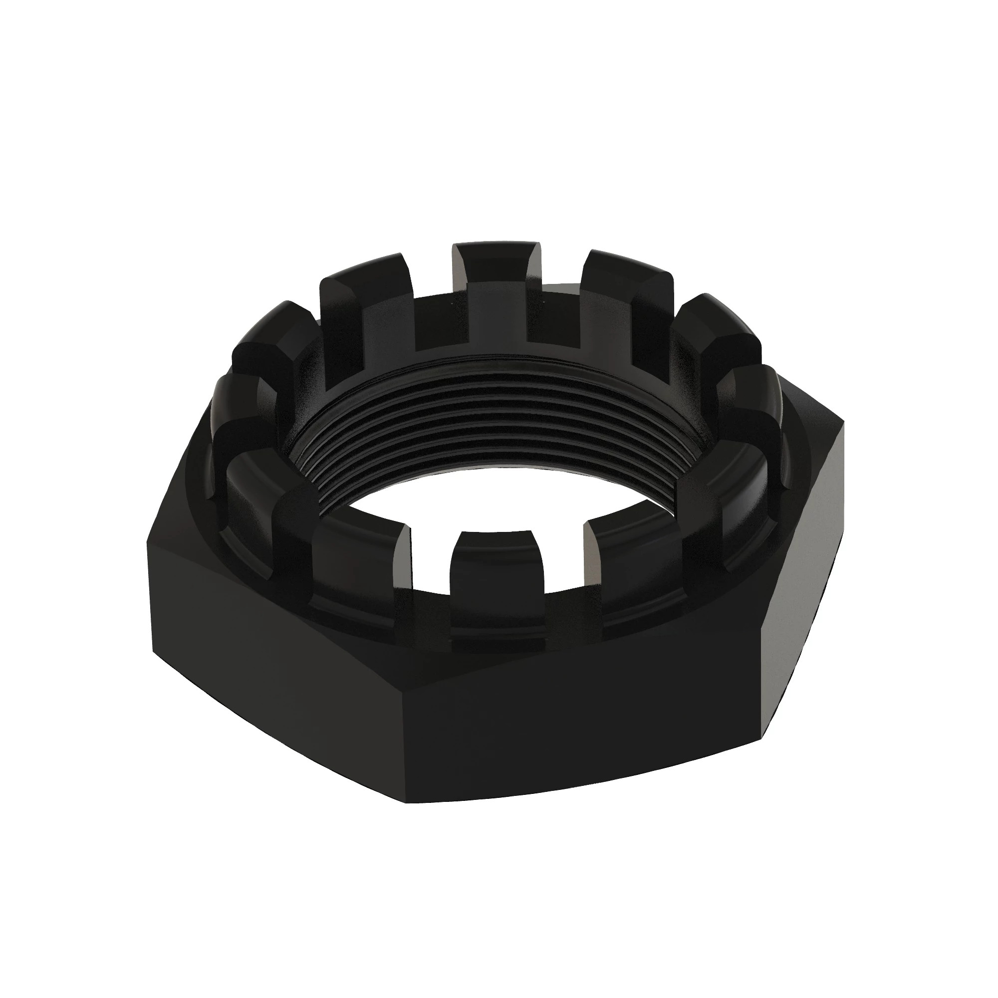 John Deere Hexagonal Slotted Nut, M40 - FH337802