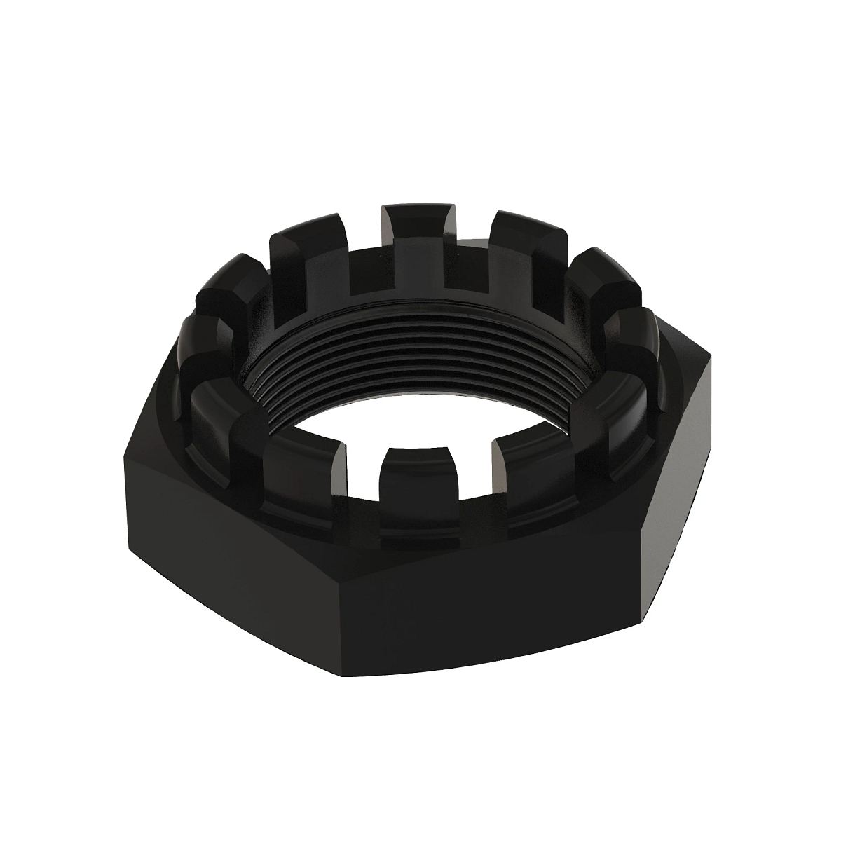 John Deere Hexagonal Slotted Nut, M40 - FH337802