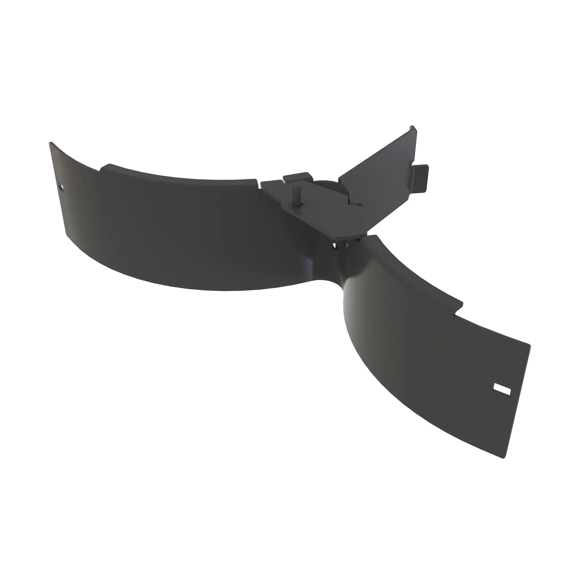 John Deere 48" Trim Side Baffle Assembly Deflector - AUC12110