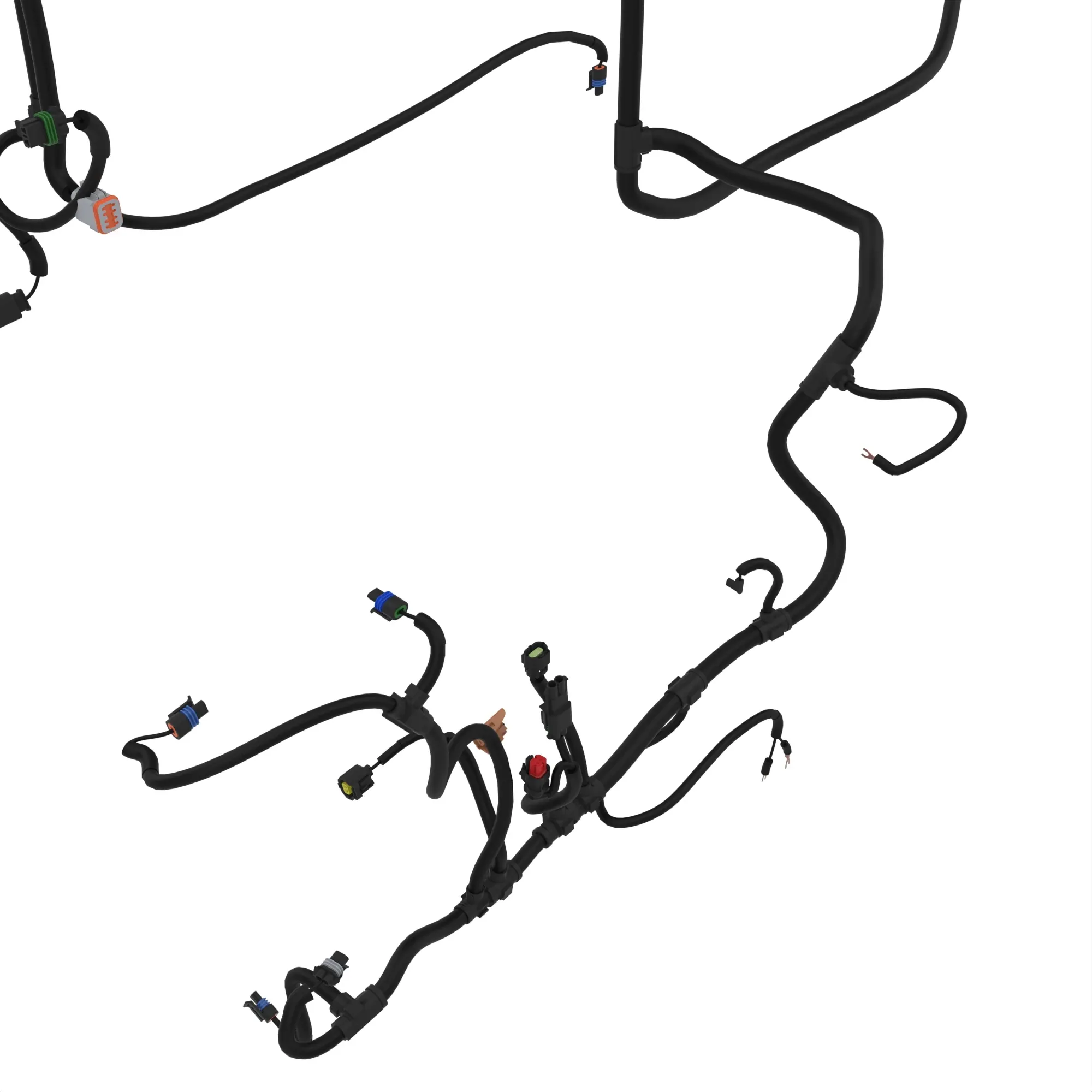 WIRING HARNESS, ENGINE, 6J-CAB, 6CY
