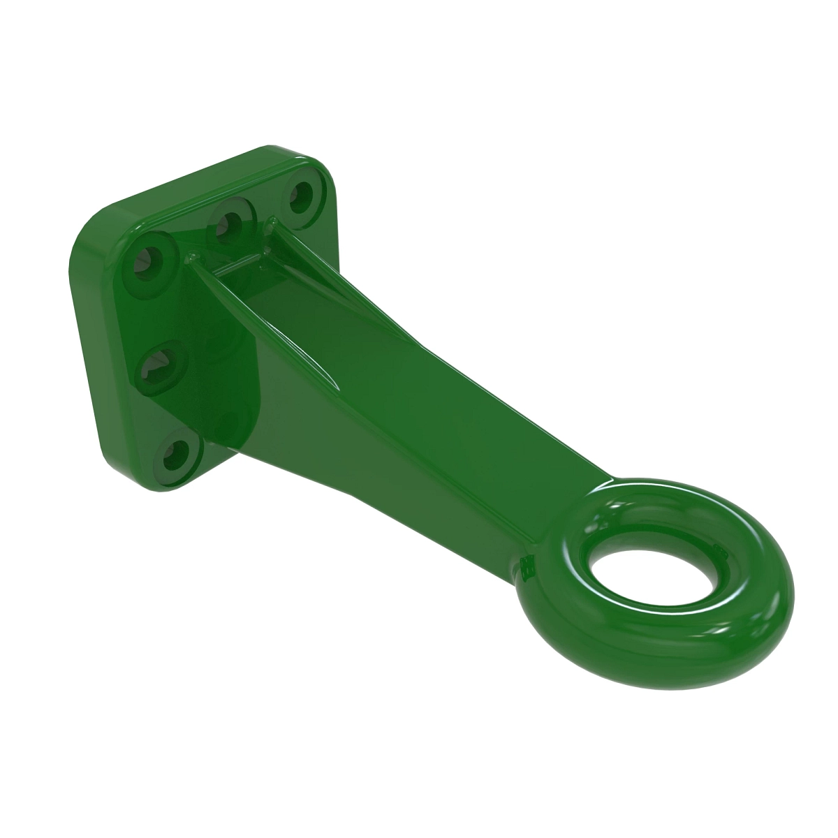 Hitch, Ring Vert.Flange, Straight