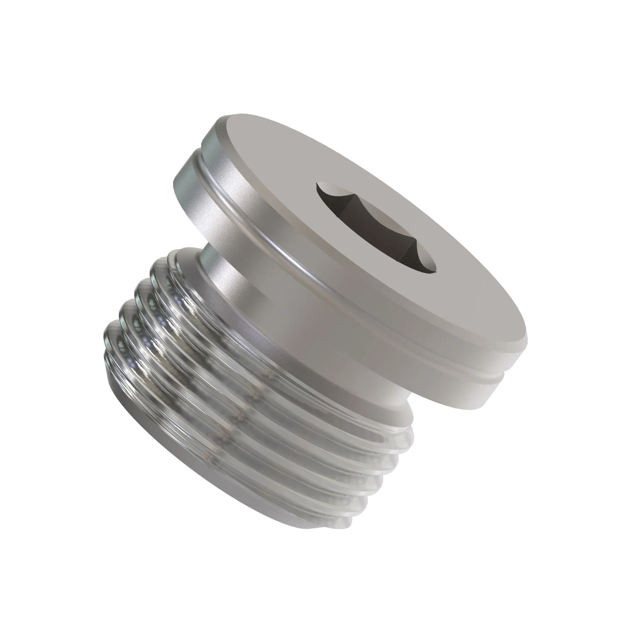 John Deere Straight Threaded Recessed Drive Plug Fitting - DZ119070