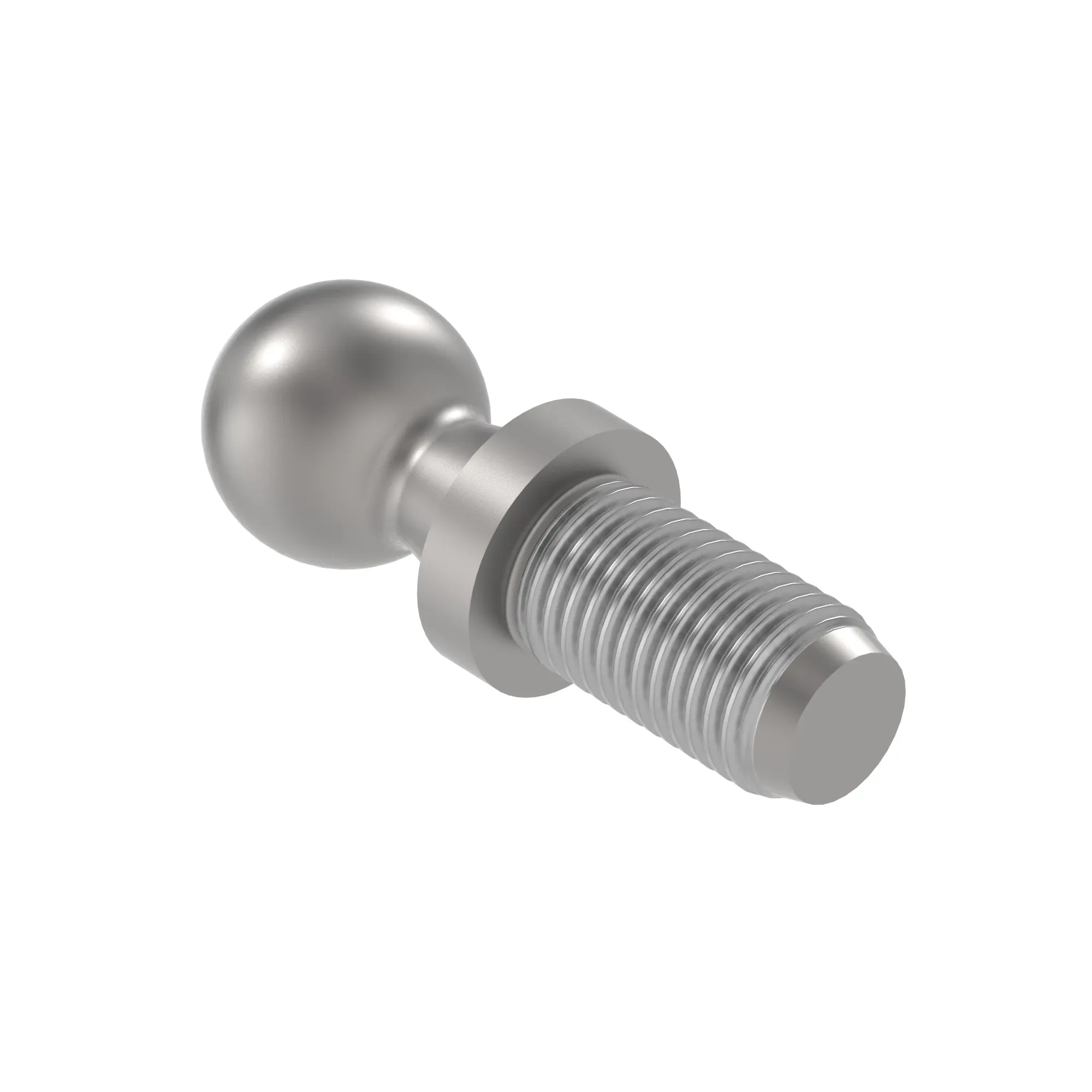BALL, STUD, METRIC, THREADED