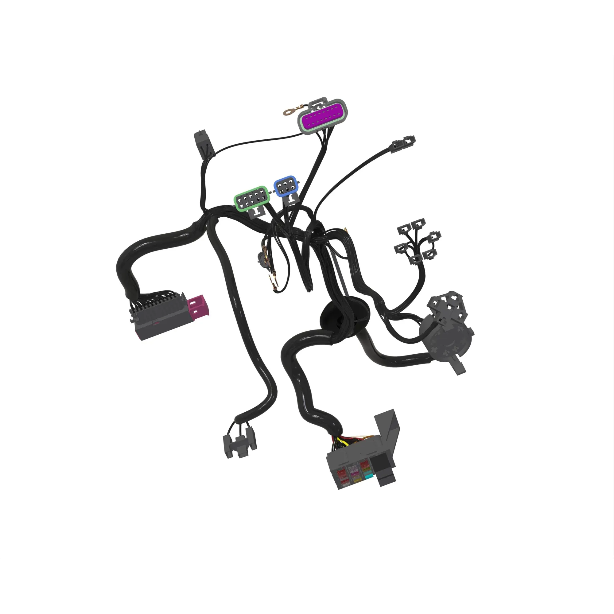 WIRING HARNESS, CAB FRONT CONSOLE T