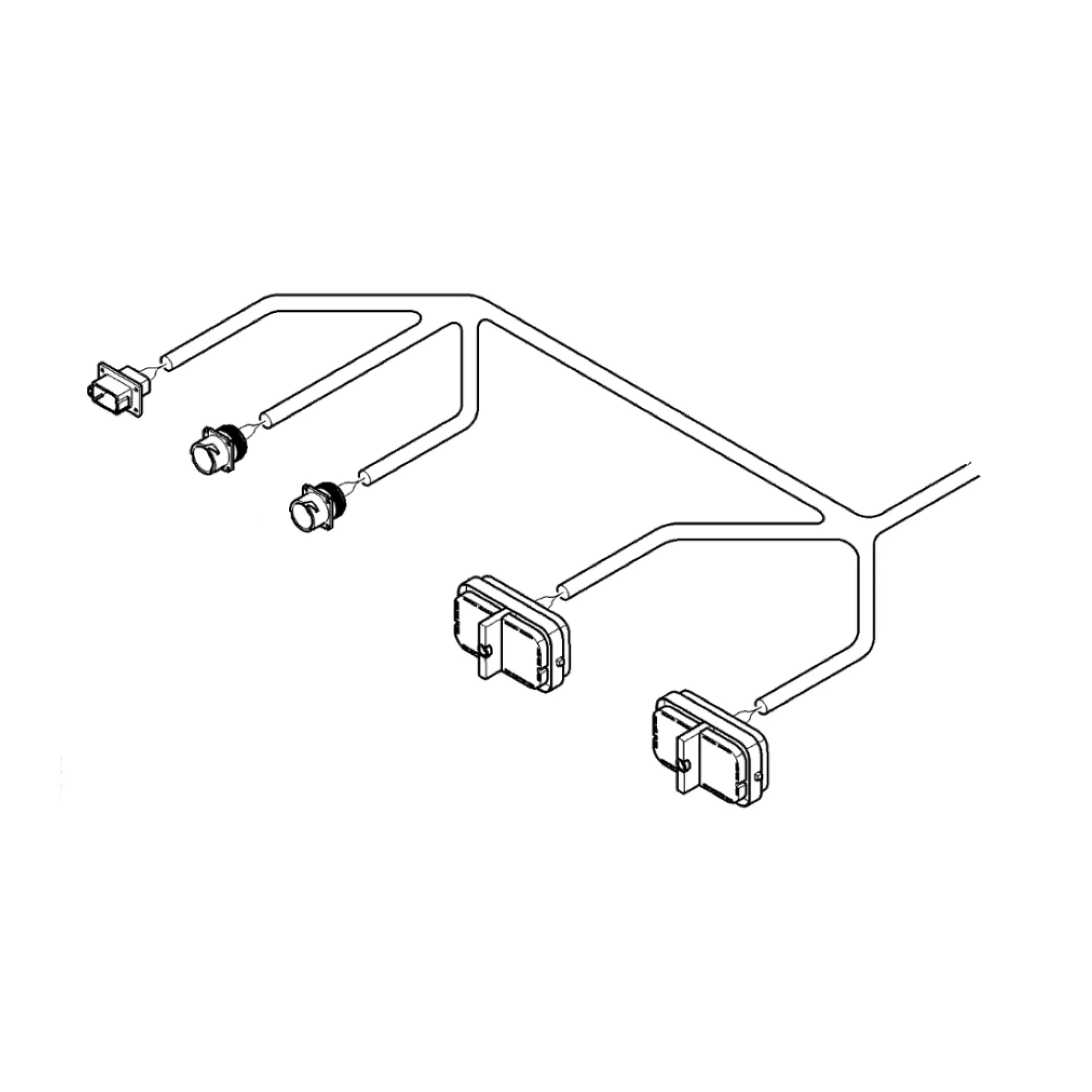 John Deere Control Box Wiring Harness - AA84218