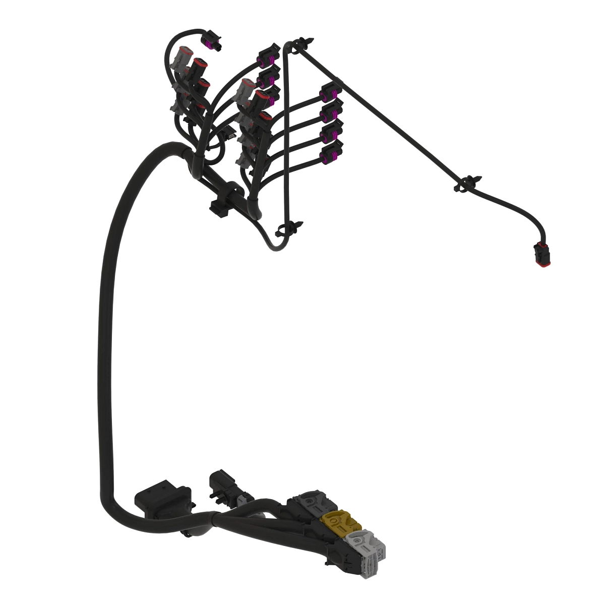 Wiring Harness, 2 Section Pdf + Row