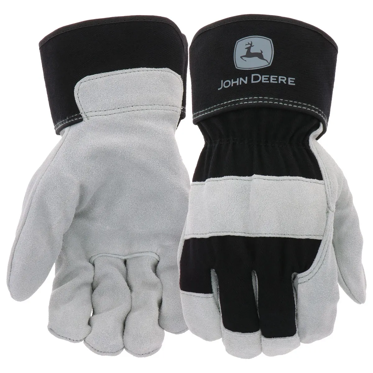 "Split Cowhide Leather Palm Gloves - Large"