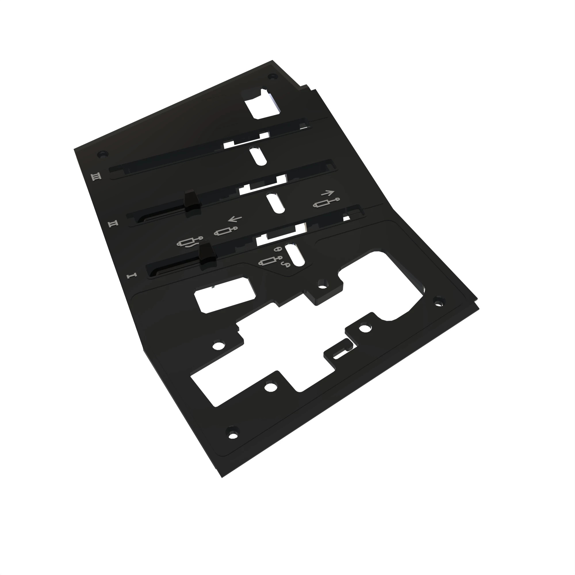 PANEL ASSY. W/STOPS FOR RS-CONTROL