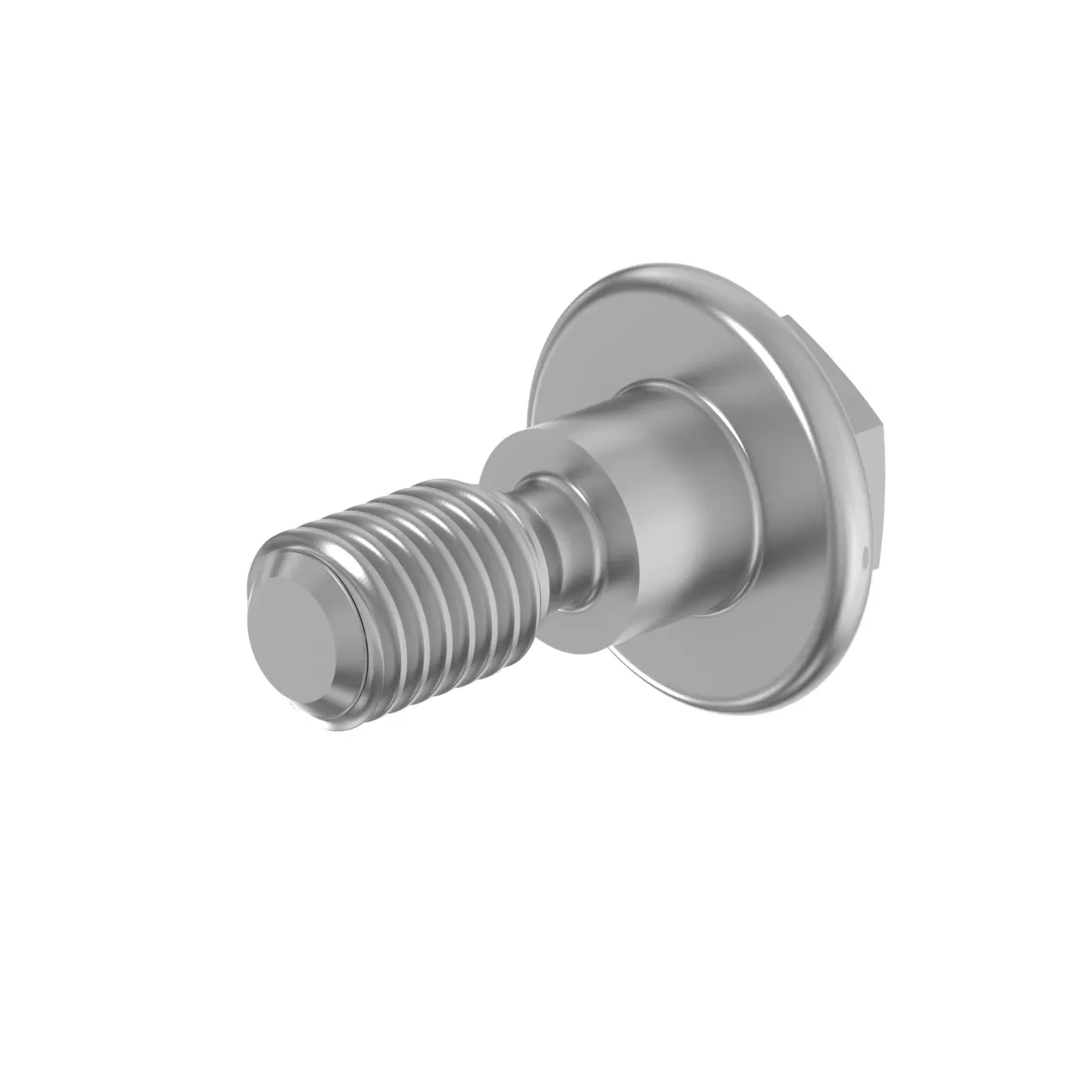 R253764: Hexagonal Head Flanged Screw, M8 X 25