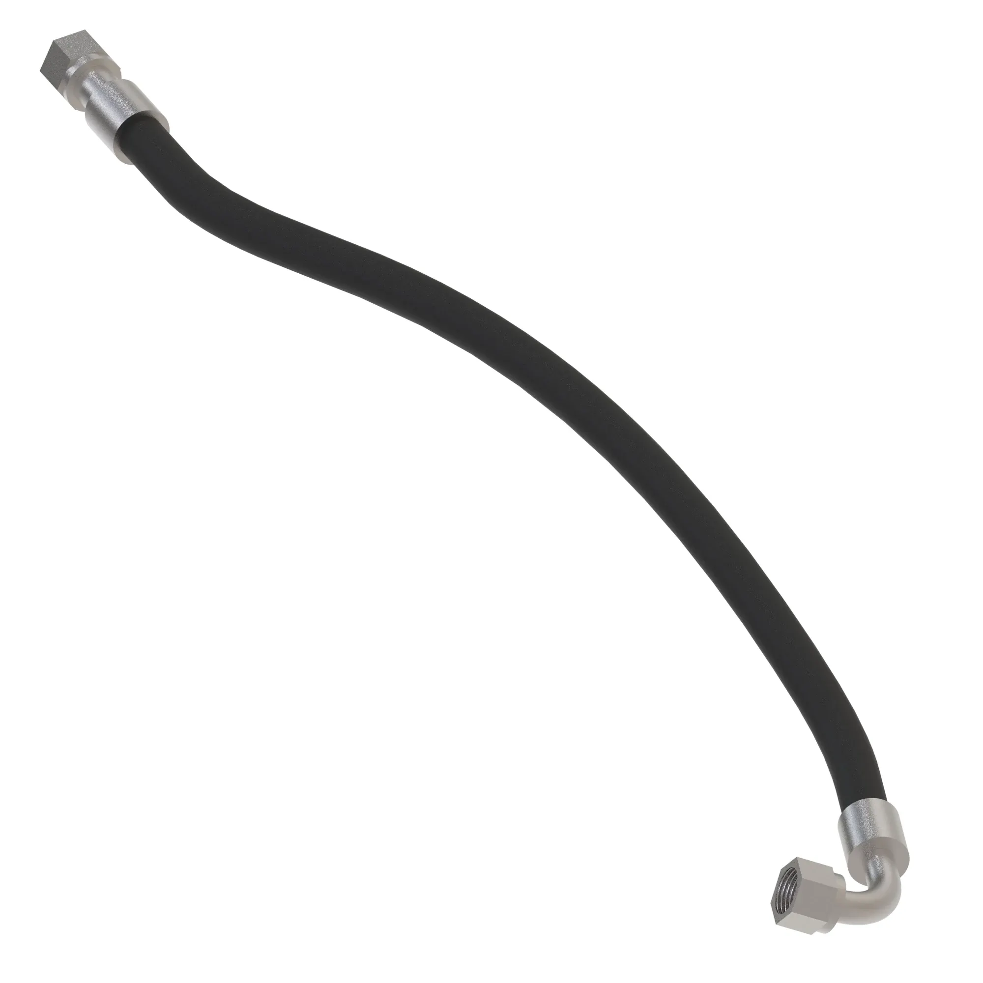 John Deere Reinforced with Metal Rubber Hydraulic Hose - F057808