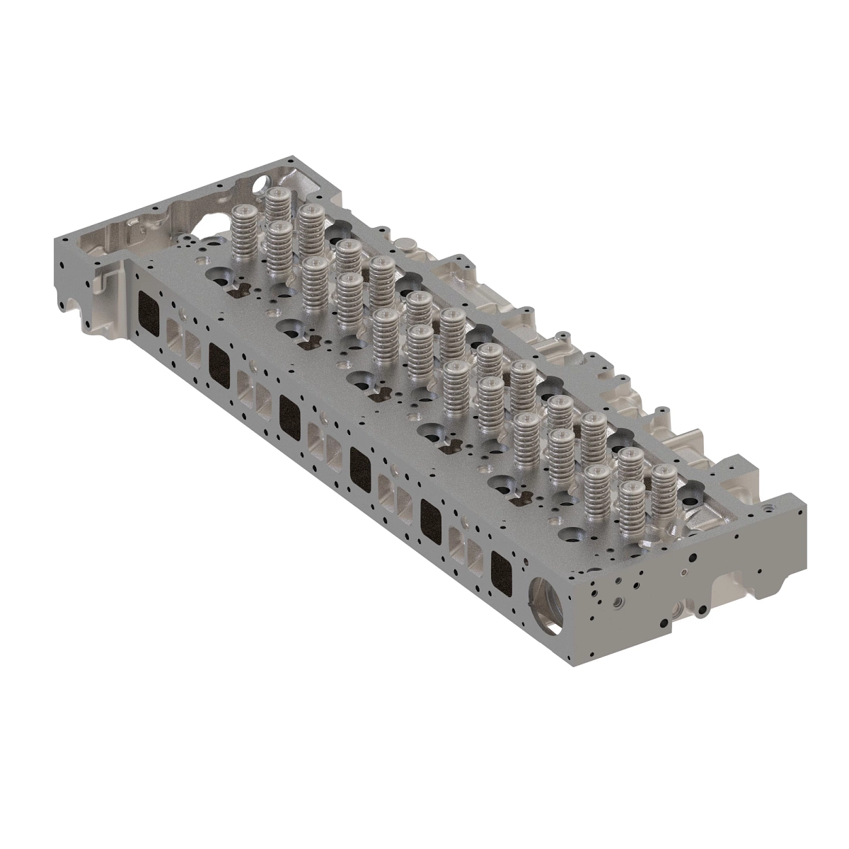 Cylinder Head, W Valves