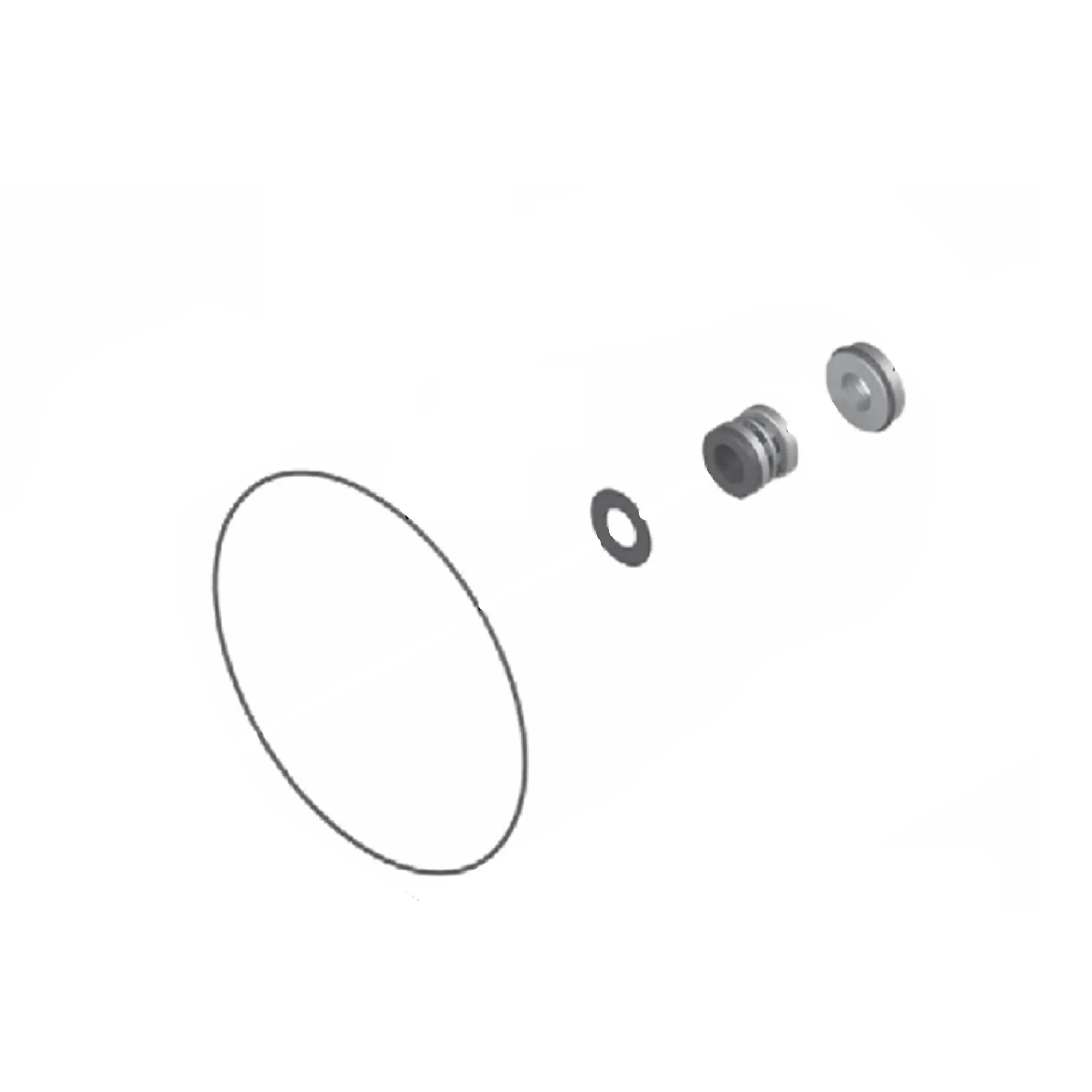 John Deere Solenoid Pump Seal and O-Ring Repair Kit - AN206043