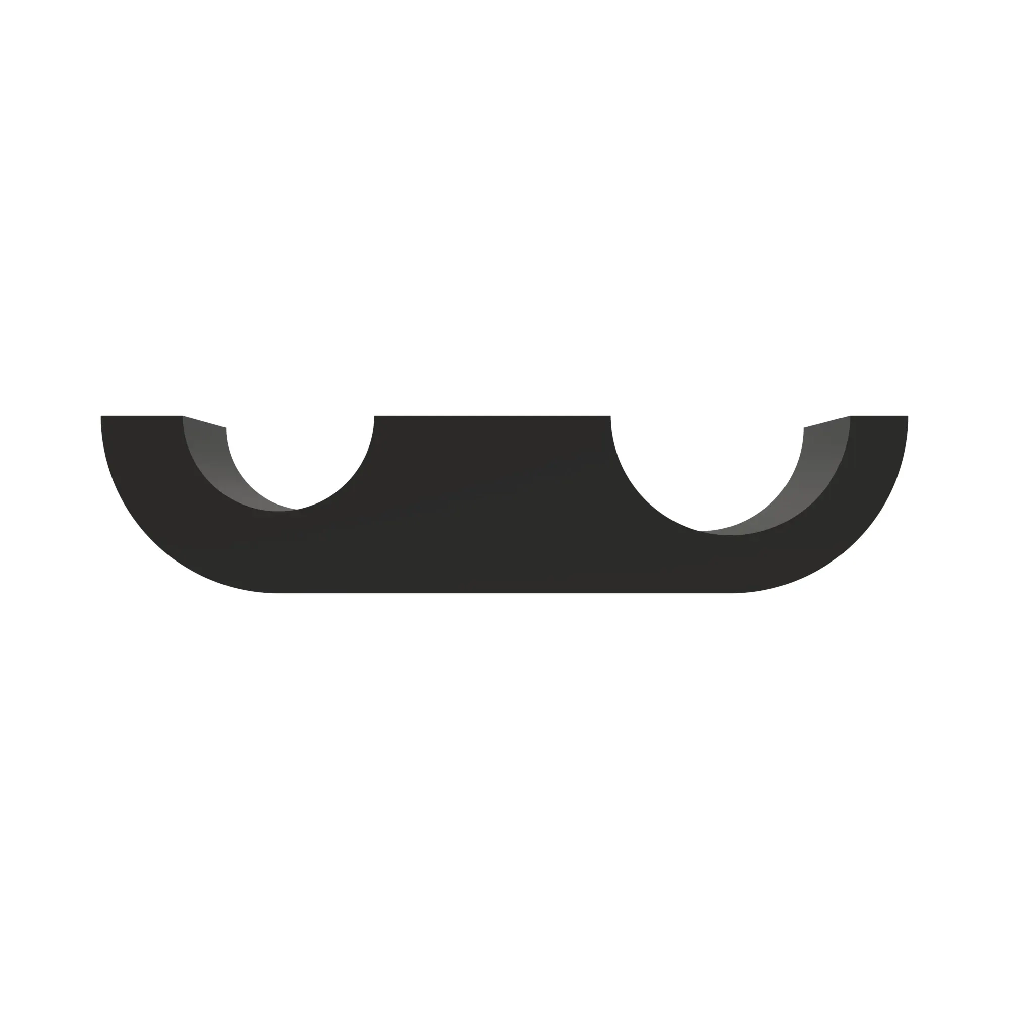 HALF CLAMP, CLAMP, HALF, TWIN (5/8, Half Clamp