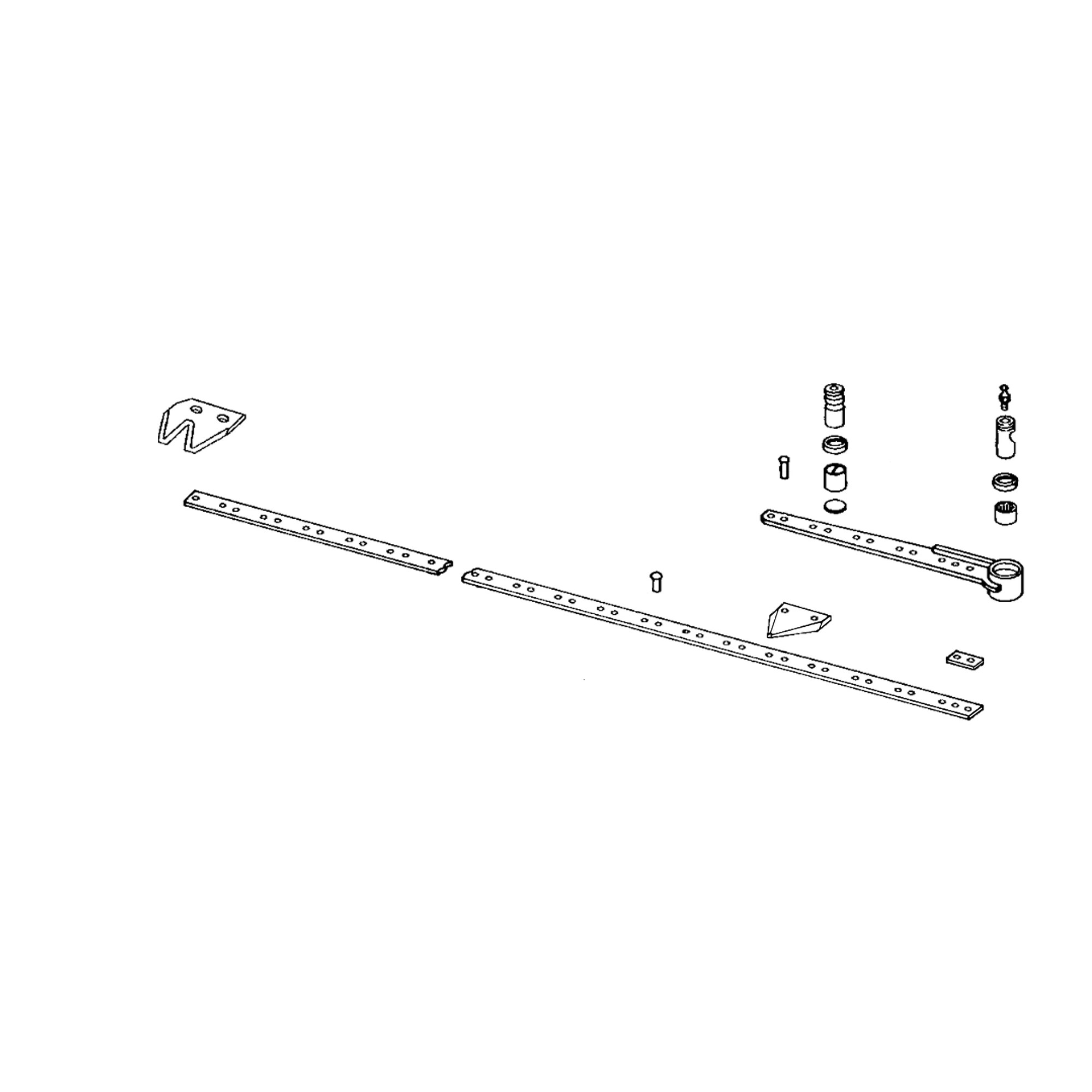John Deere Left Side Overserrated Cutterbar, 7 Feet - AE48663