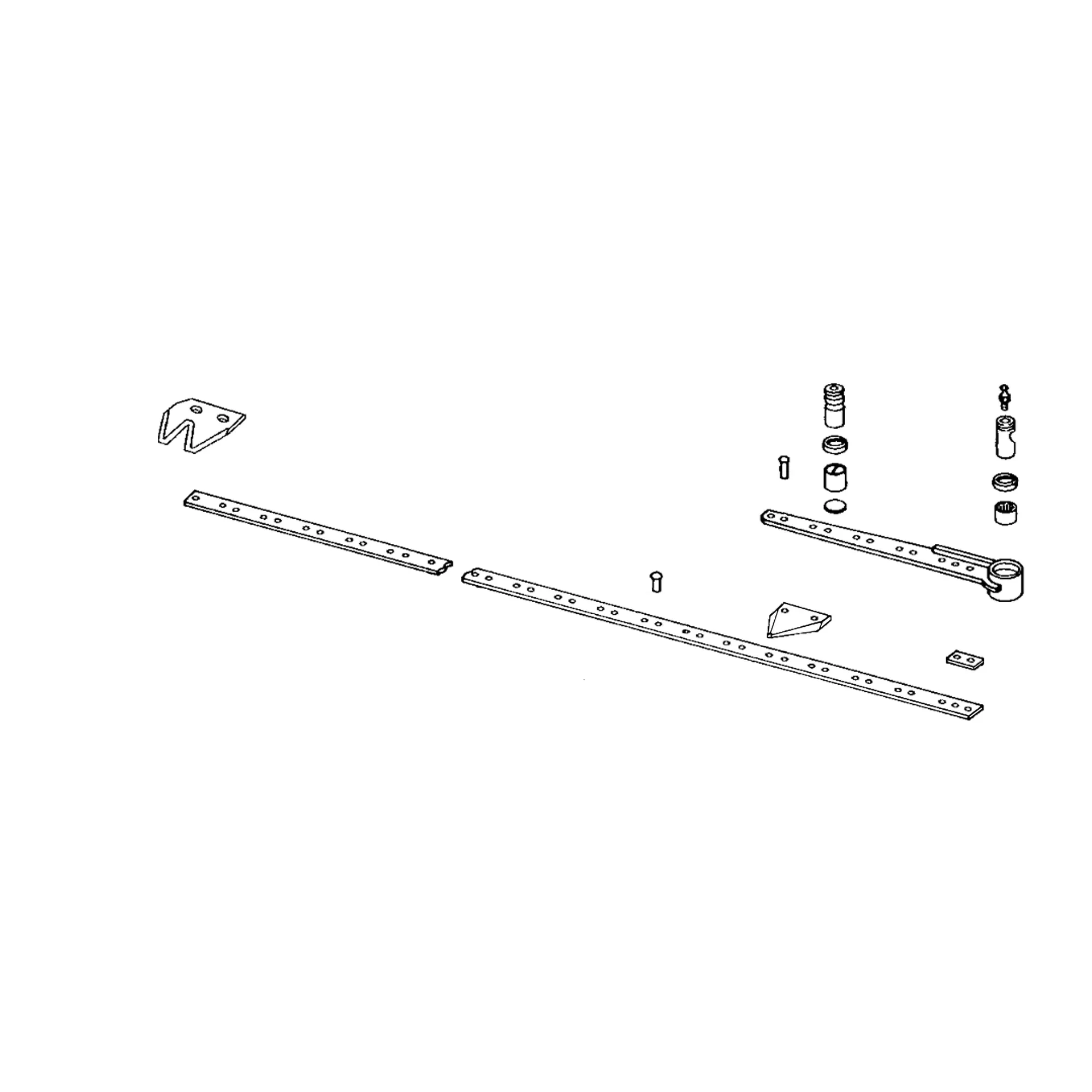 John Deere Left Side Overserrated Cutterbar, 7 Feet - AE48663