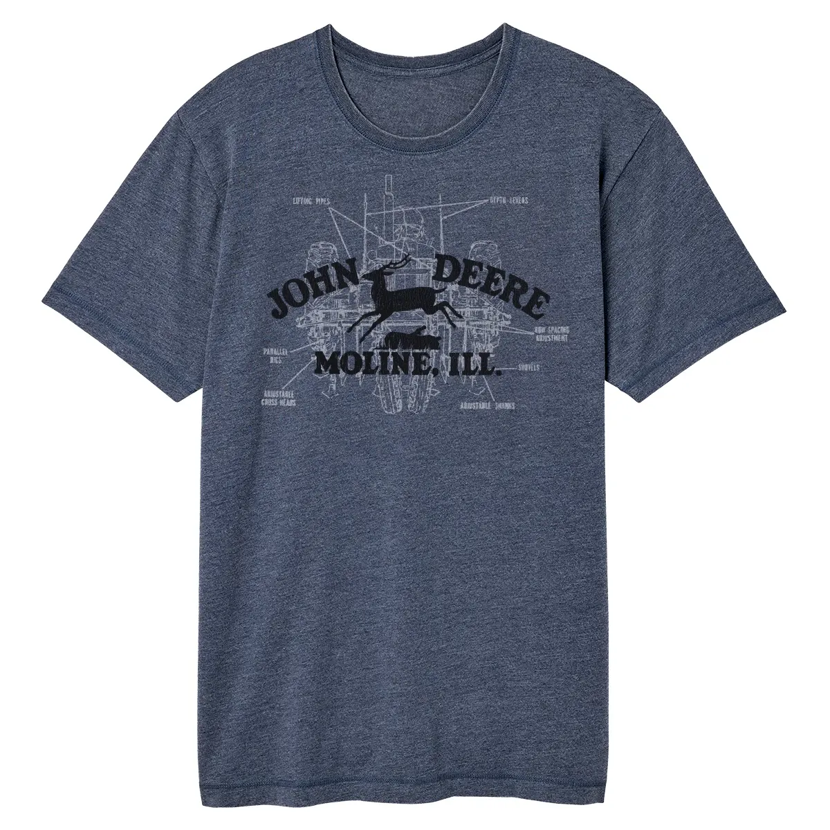 Men's Schematic Tractor T-Shirt | Vintage Collection