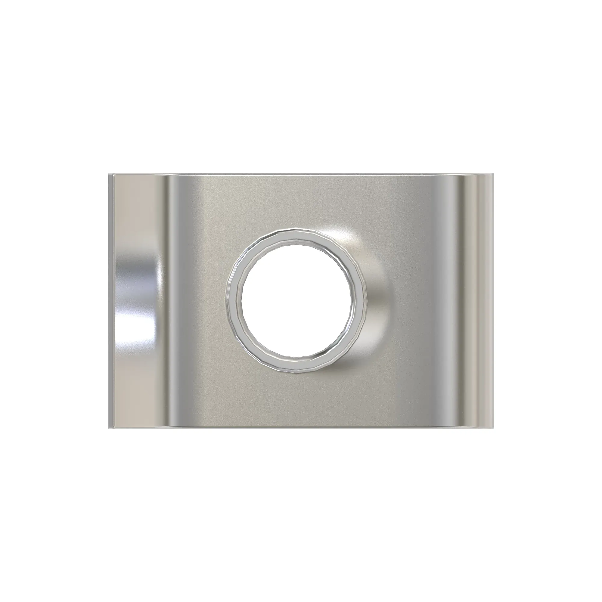 NUT, NUT, CLAMP-ON, M8