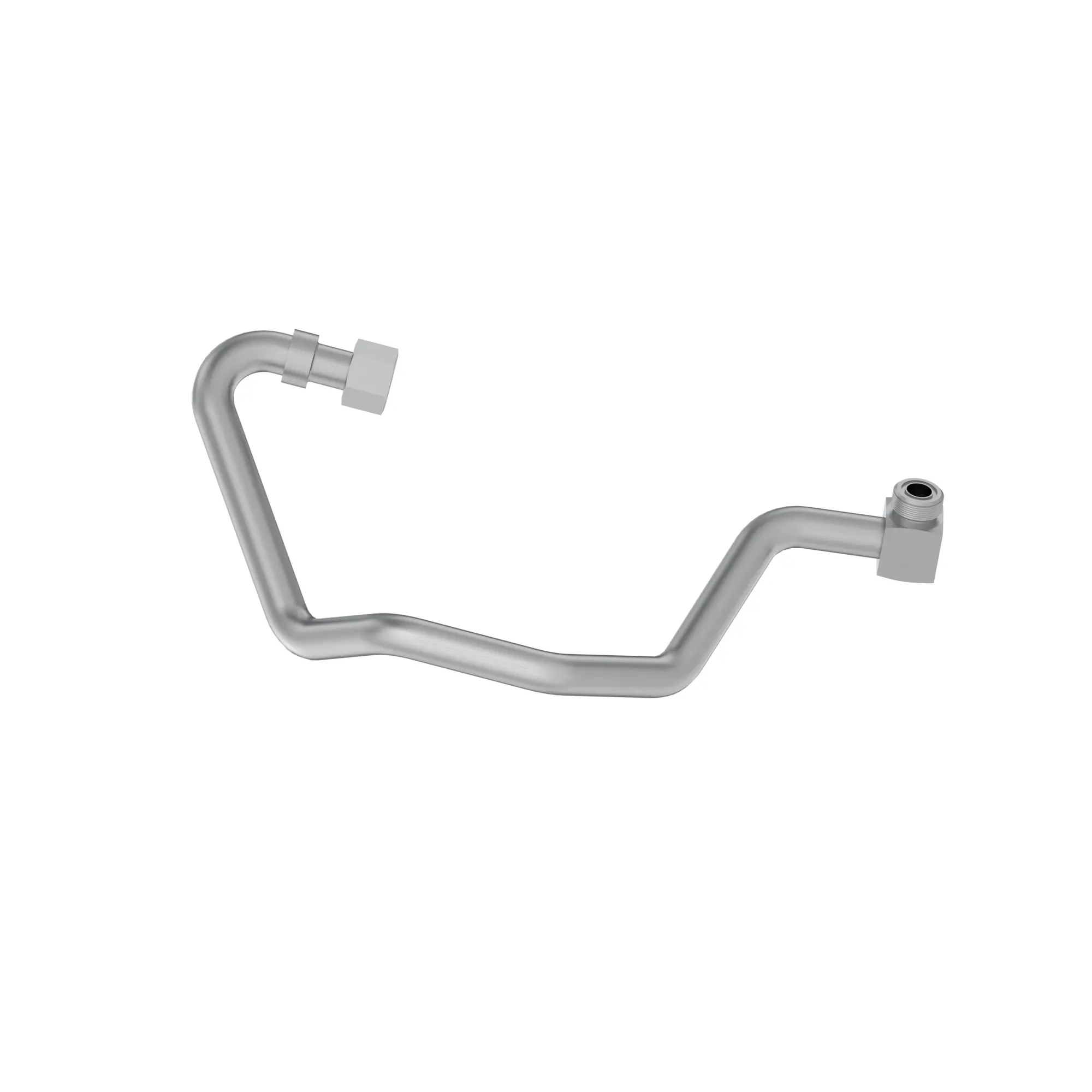 John Deere Front Axle Case Drain LH Oil Tube - AT473483