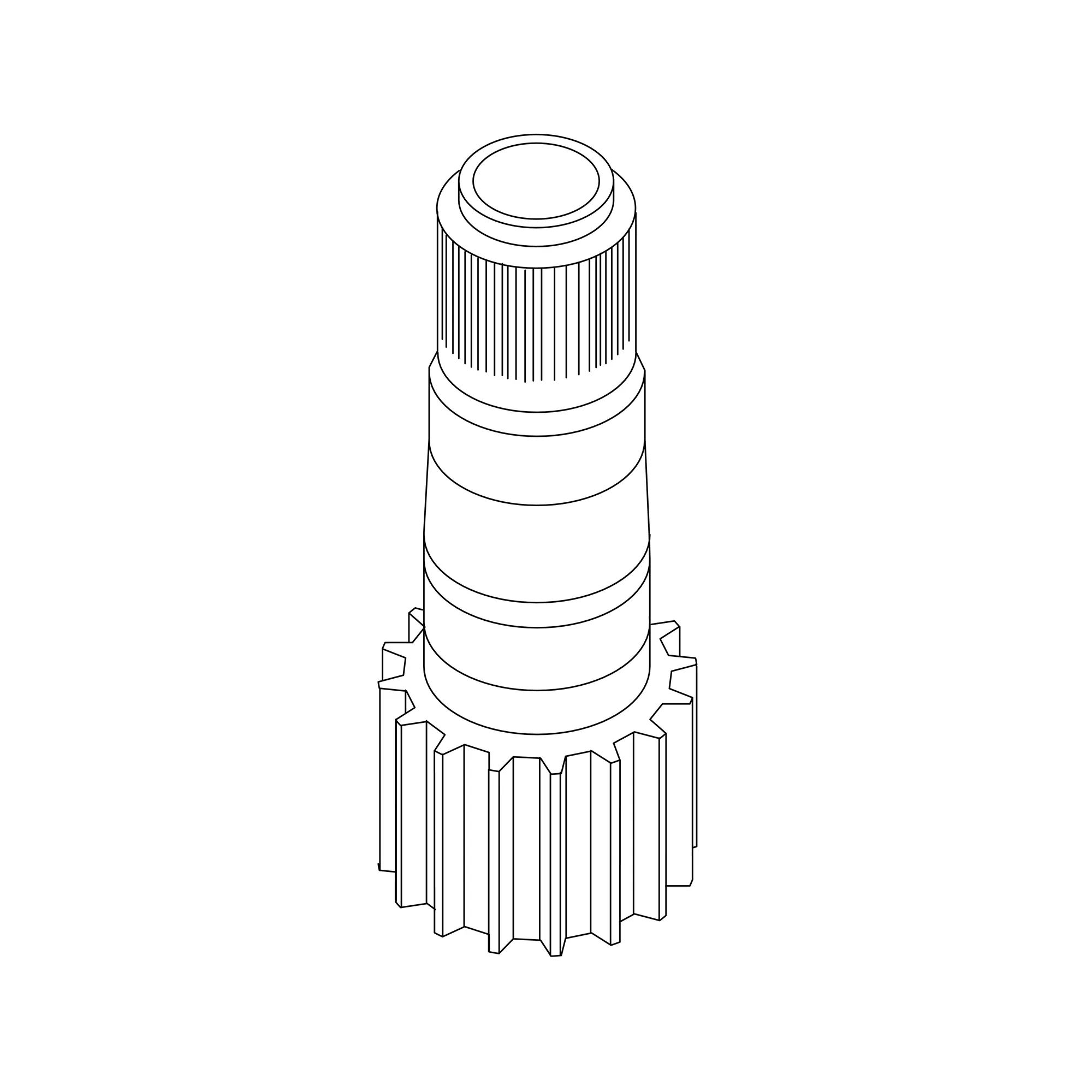 John Deere Shaft - F435060