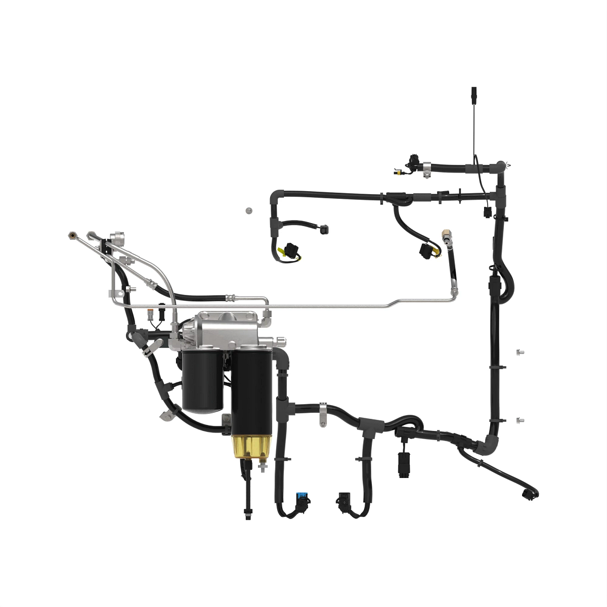 FUEL FILTER, FUEL FILTER W/ WIRING