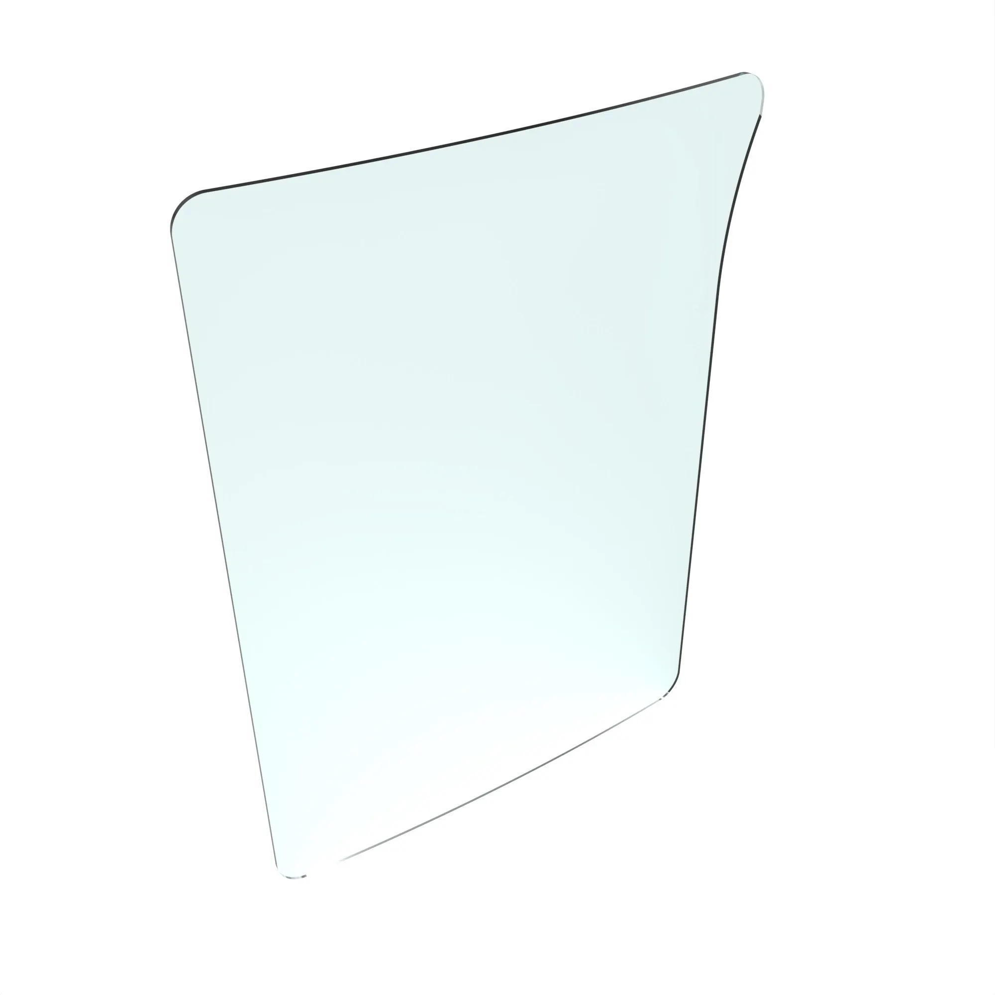 L78534: Lower Front Windowpane, Right Side