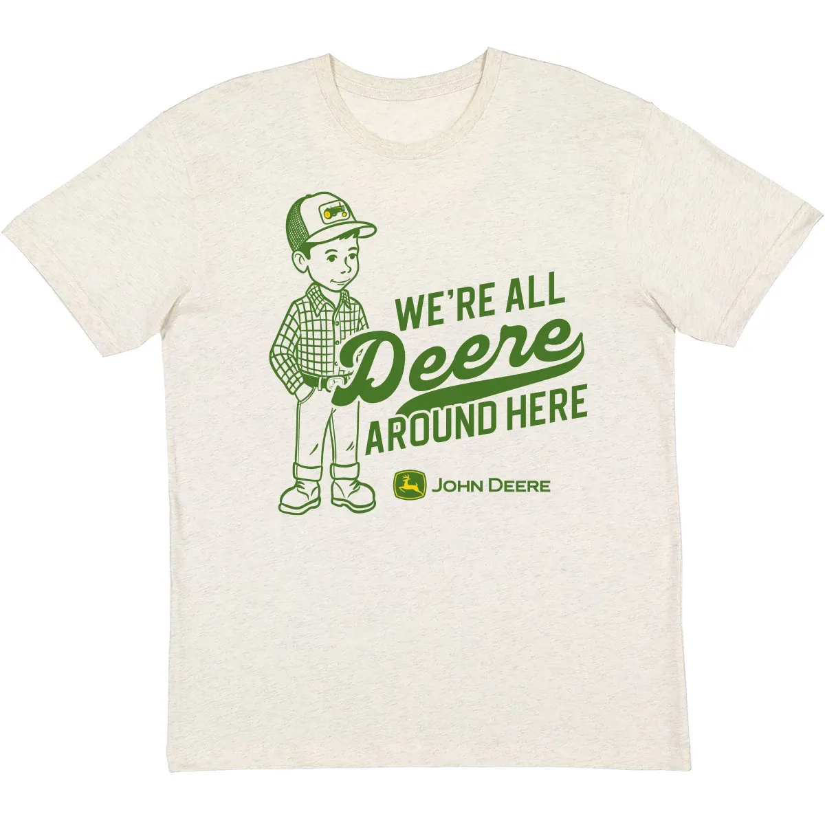 Just Jackson - "We're All Deere Around Here" Adult T-Shirt