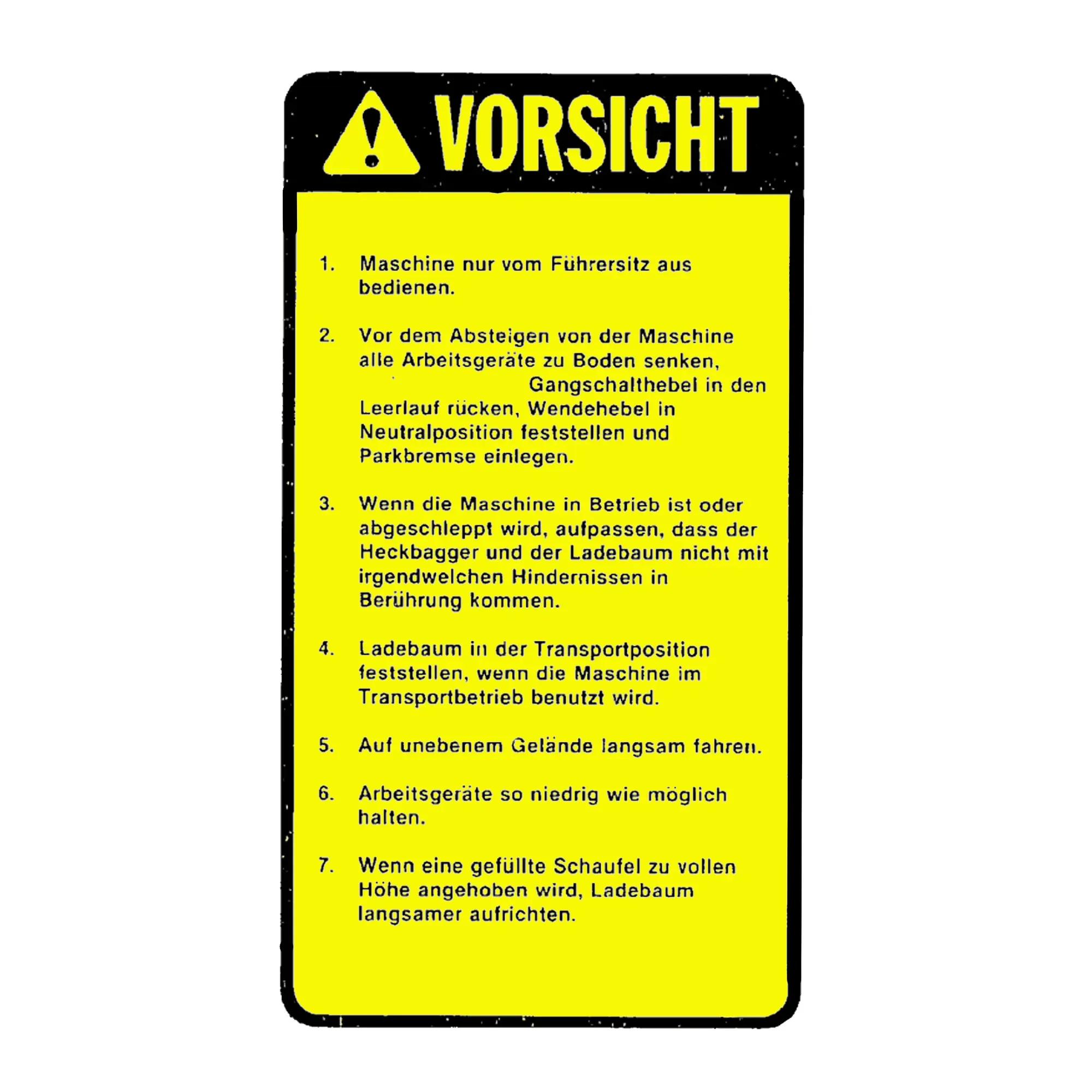 Safety Sign