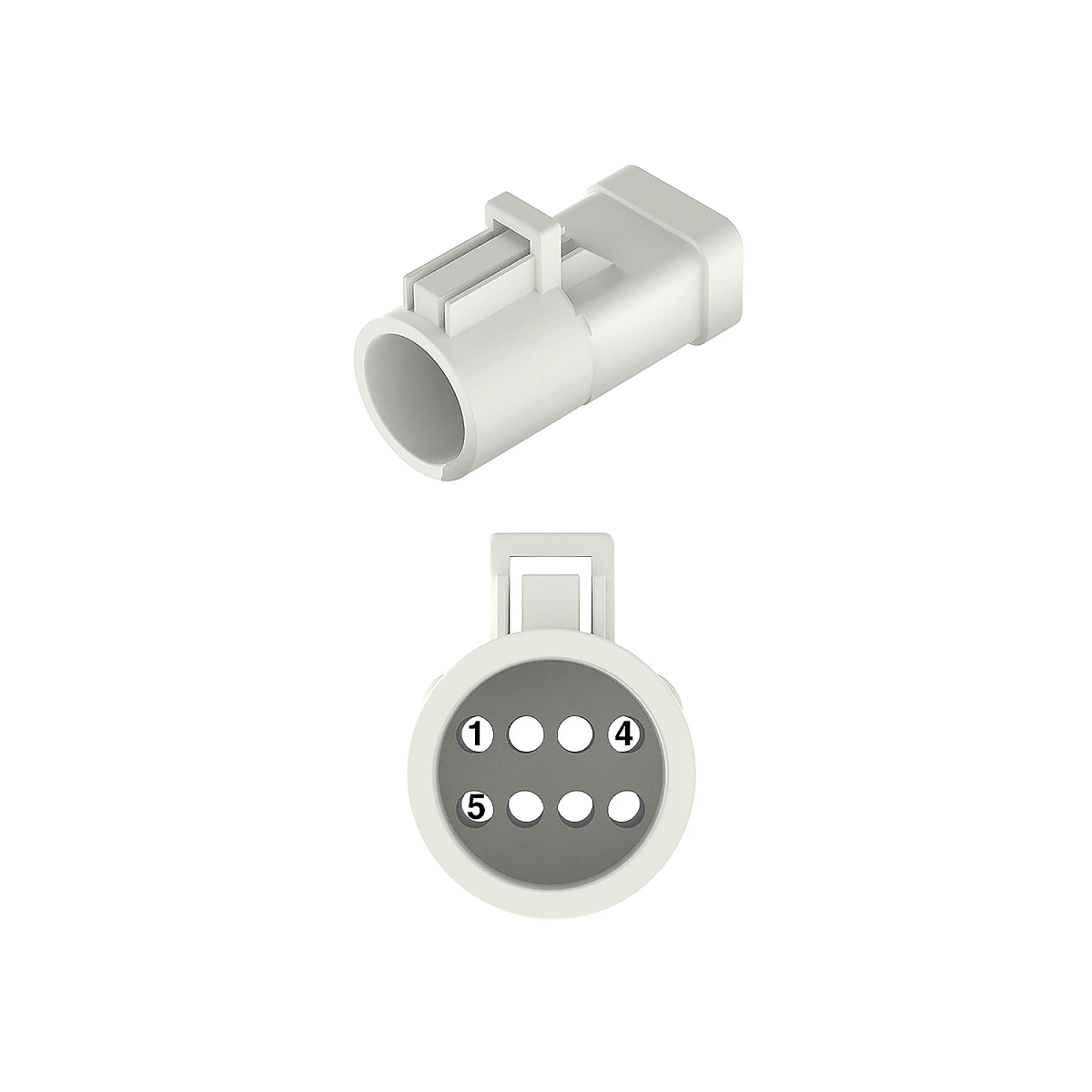 Electrical Connector Assy, 8W Mp Co