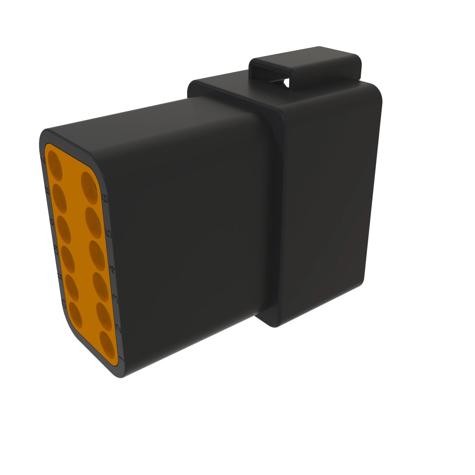 CONN DEUTSCH DT 12W FS GRY PLSTC