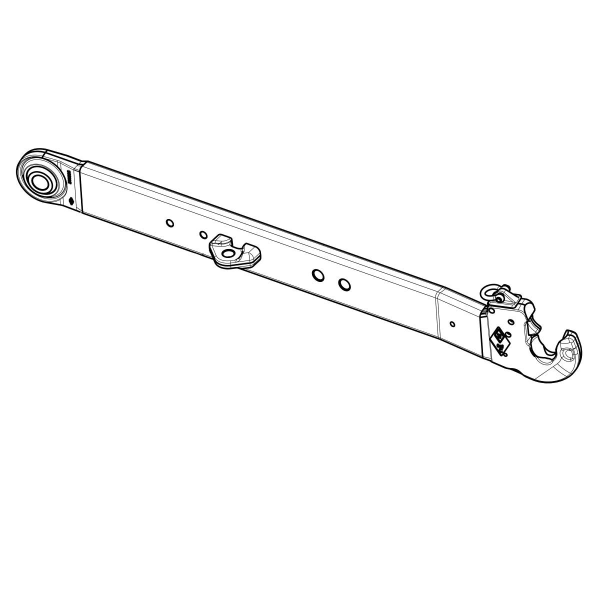 Draft Link, Hook Type, Cat 2, LH, P