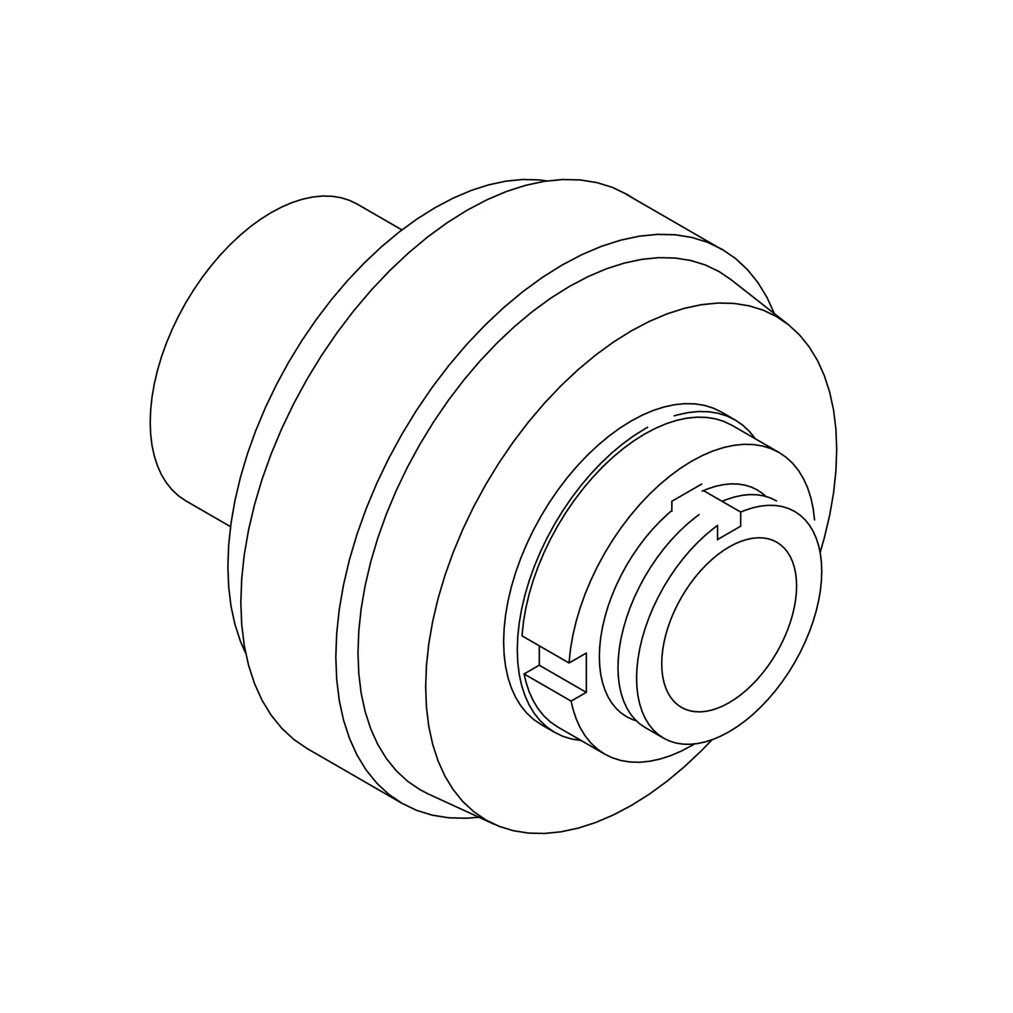 John Deere IVLOC™ Transmission Feed Rolls Clutch - AZ103915