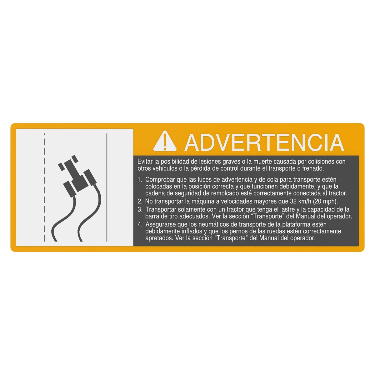Label, Warning, Spanish