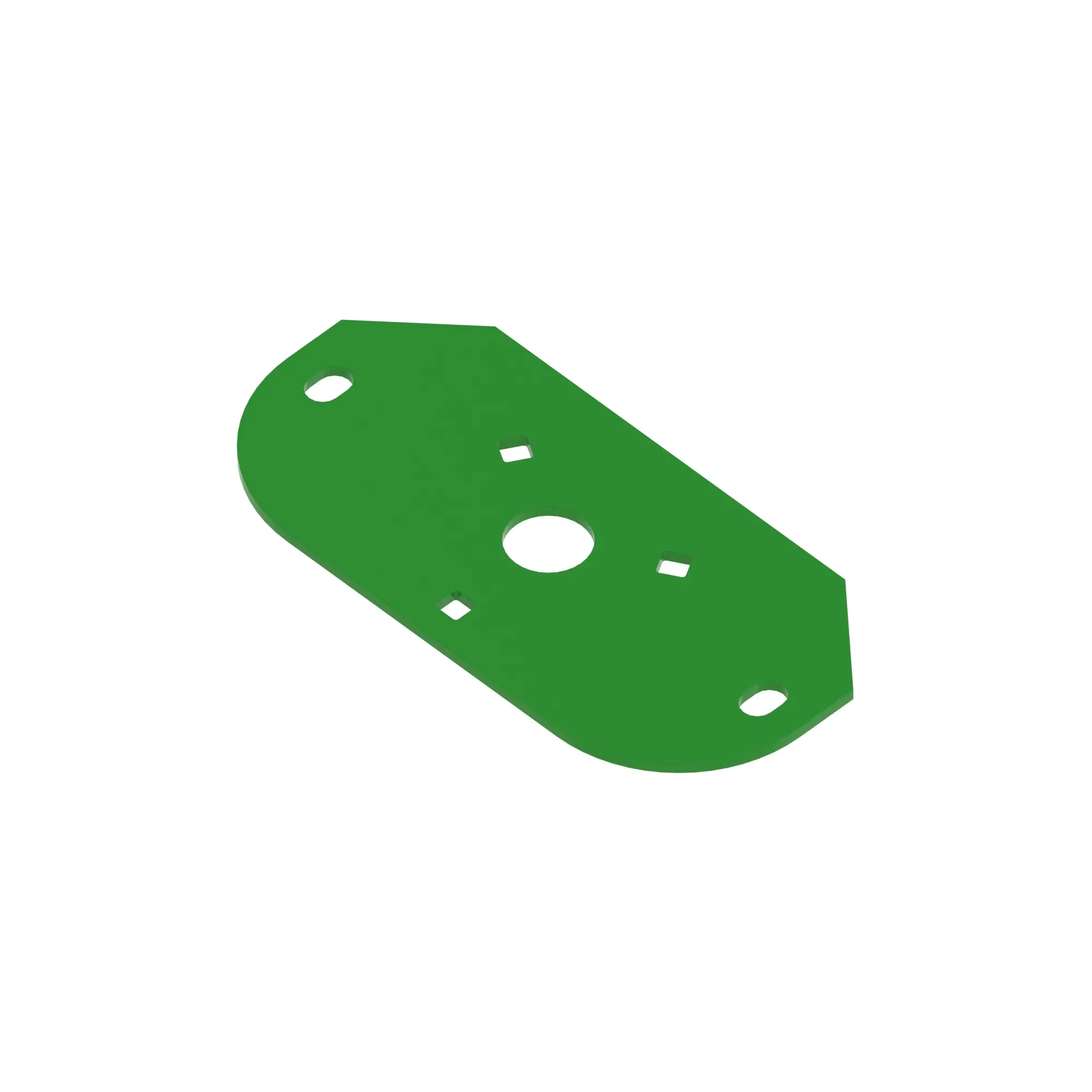 John Deere Narrow Auger Support Front Plate - H224583