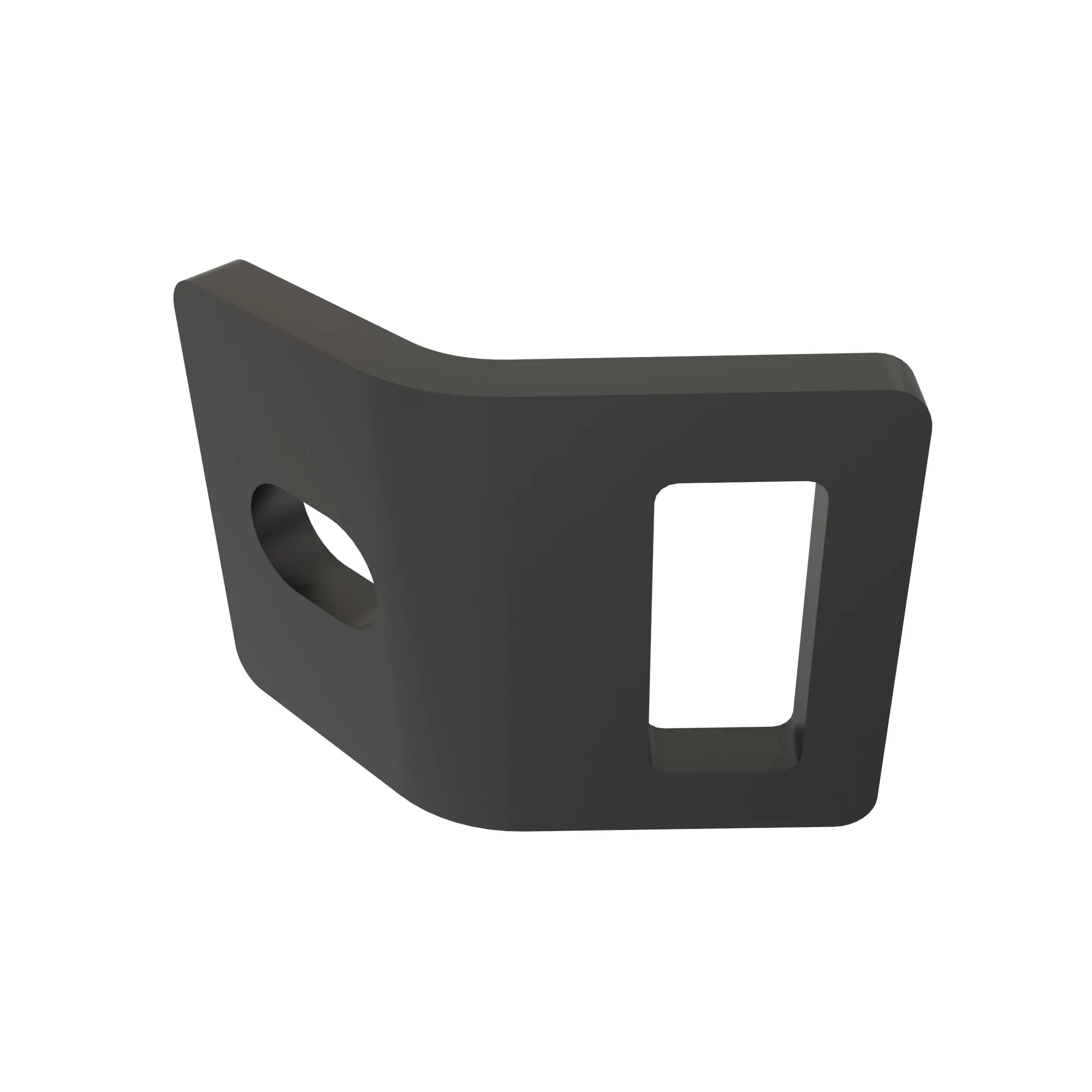 STRIKER, LATCH (PAINTED BLACK)