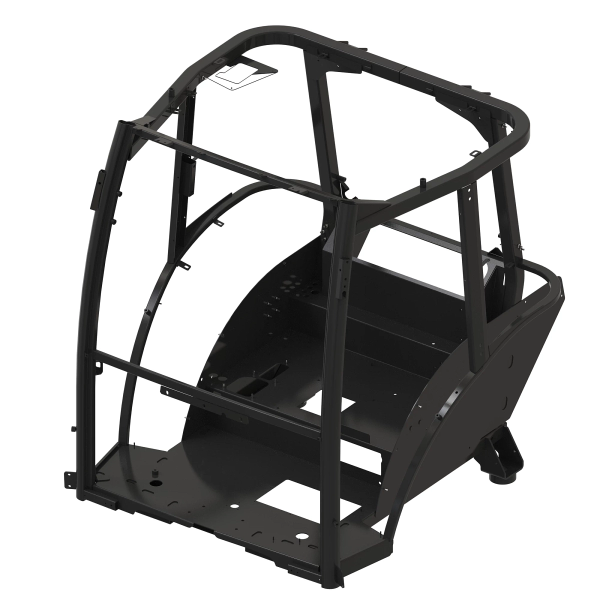Cab Frame, ROPS, Fixed Windshield
