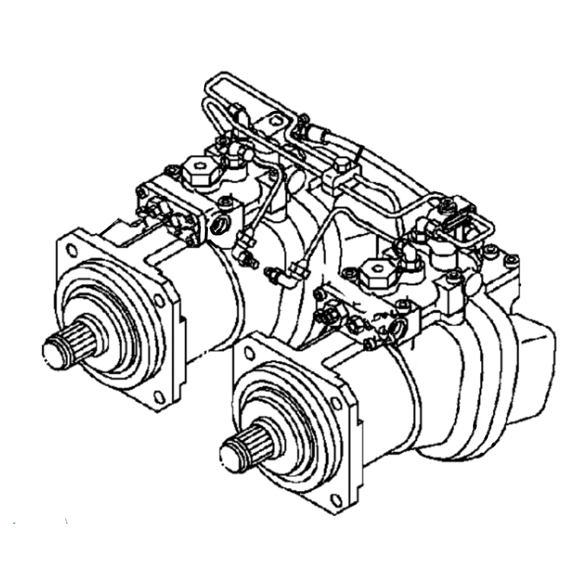 John Deere Reman REMAN Hydraulic Pump - PG200274