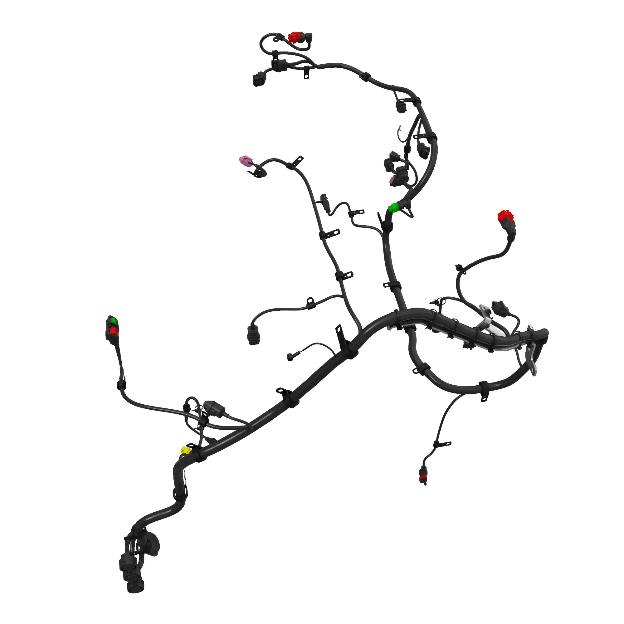 John Deere Integrated Grade Control Vehicle Wiring Harness - AT418440