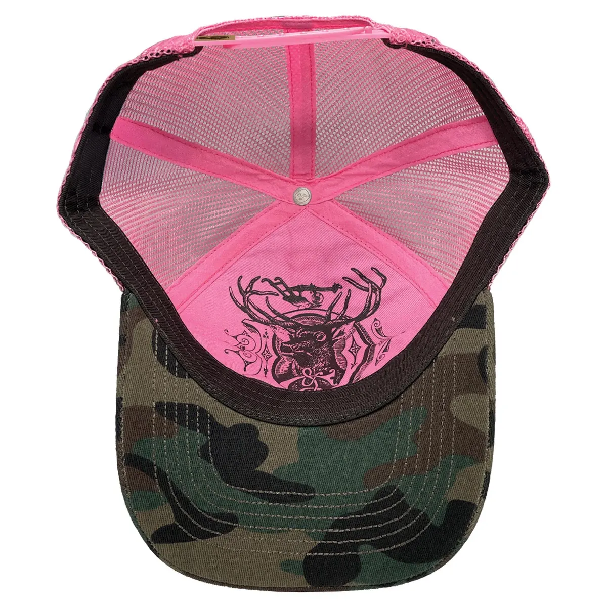 Deere and Co. Script Camo Hat