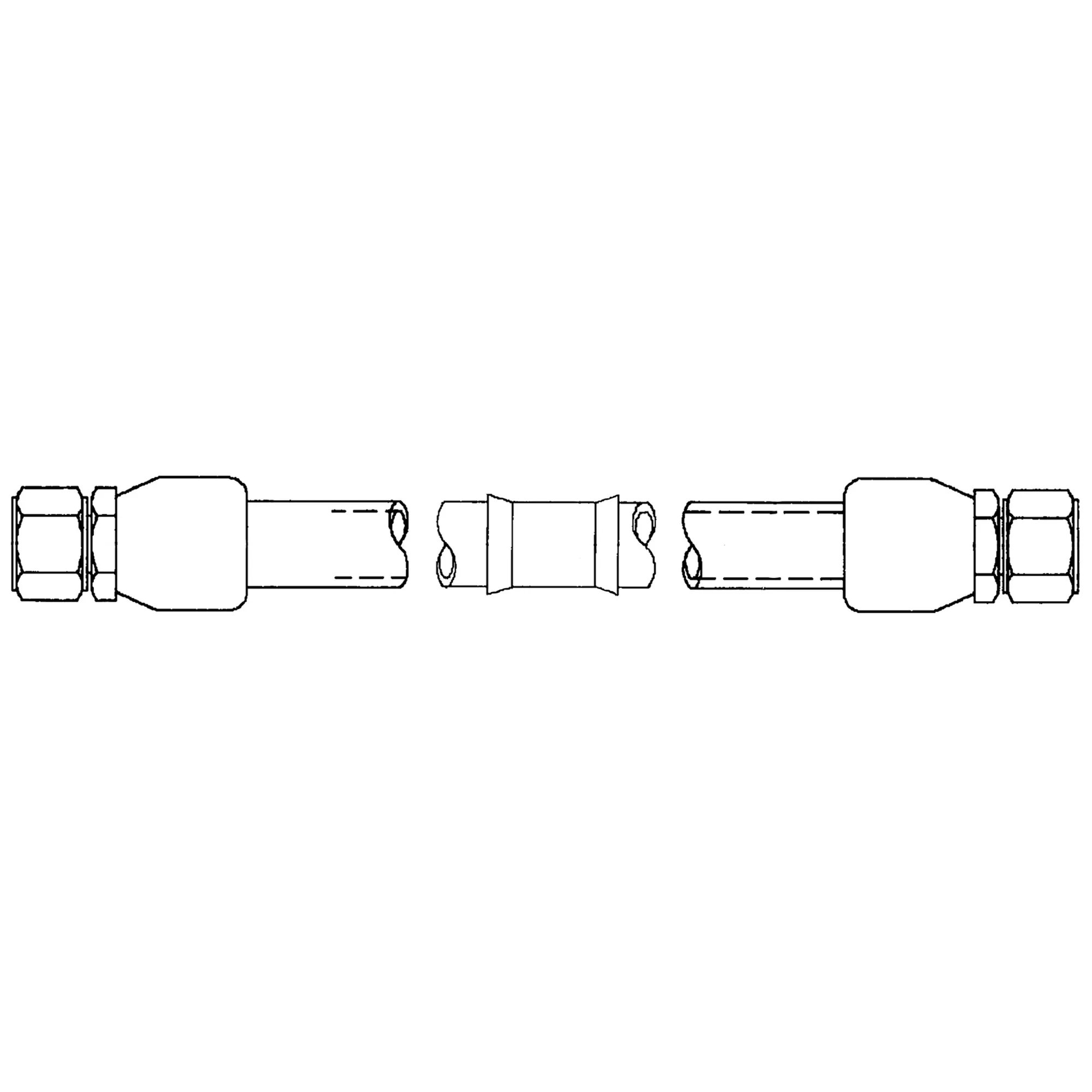 John Deere Crowd Cylinder Hydraulic Hose - AT77858