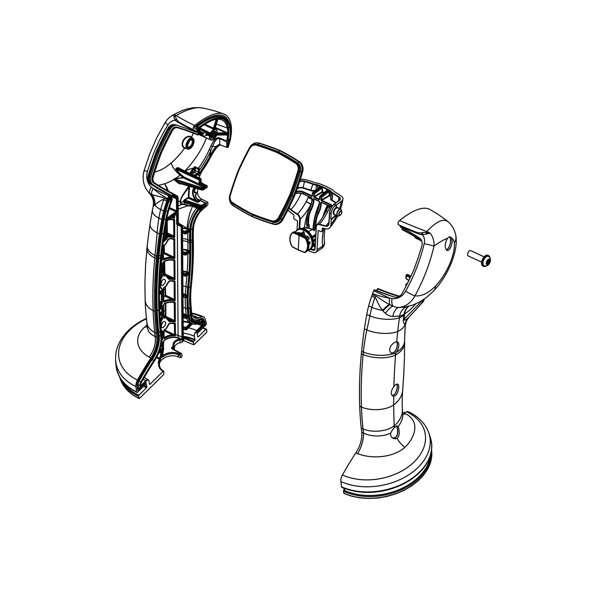 John Deere Left Side Grip - AT356795