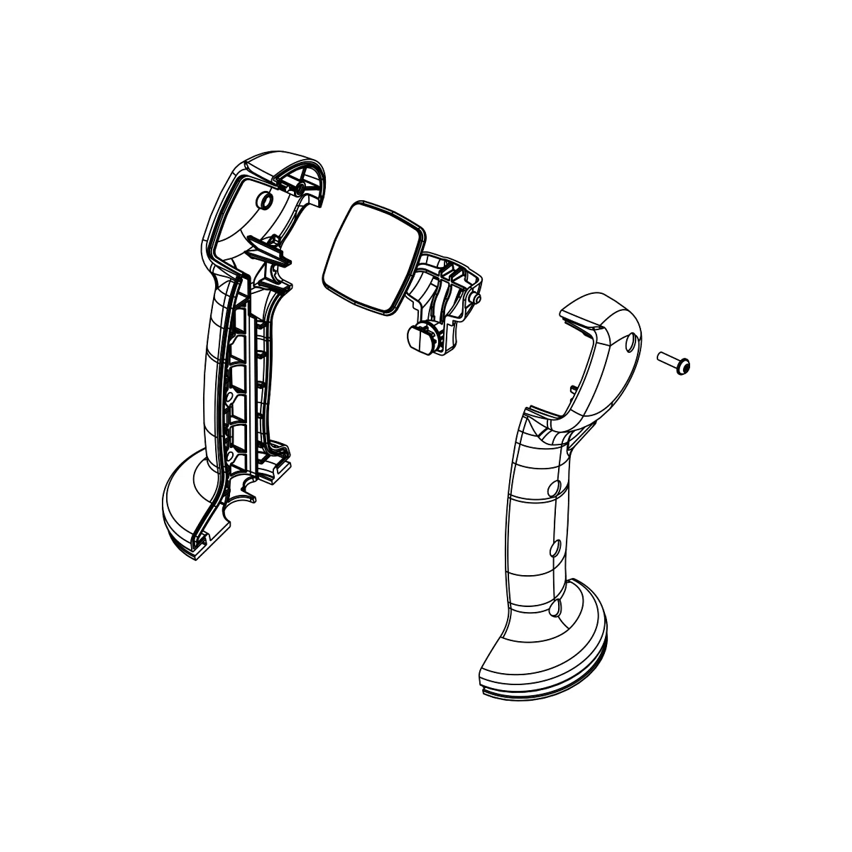 John Deere Left Side Grip - AT356795